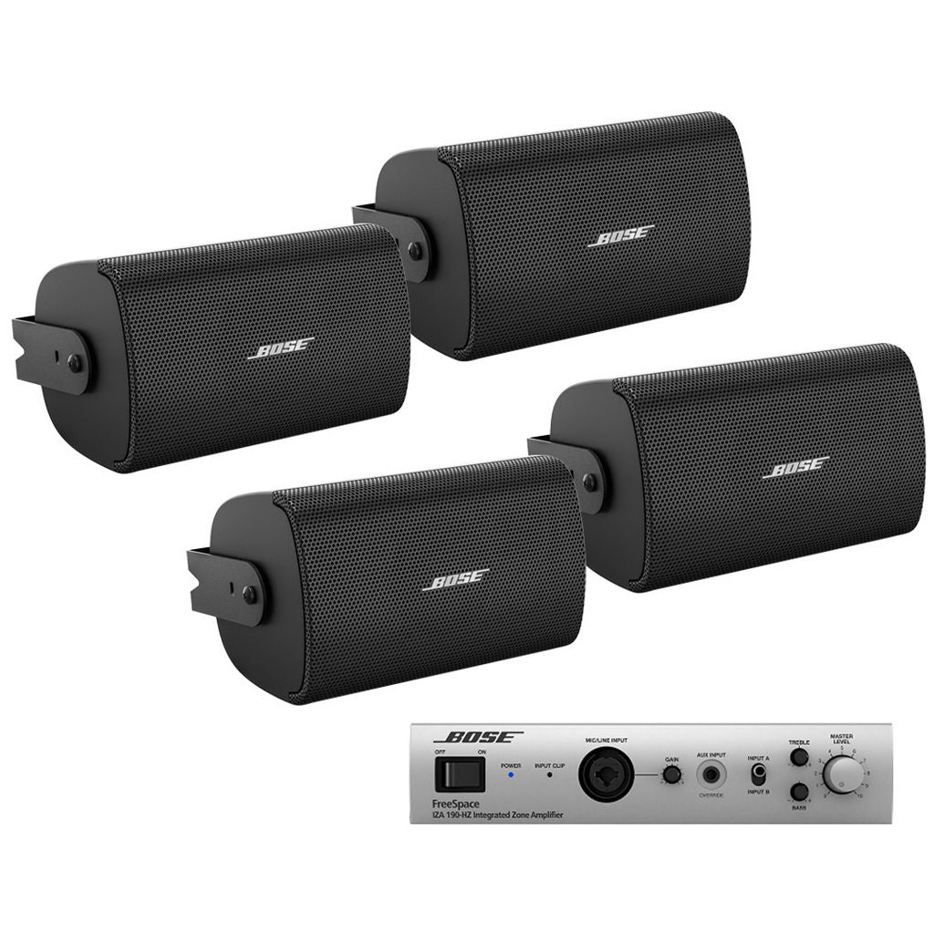 Bose Professional AudioPack Pro S4 (Sort)