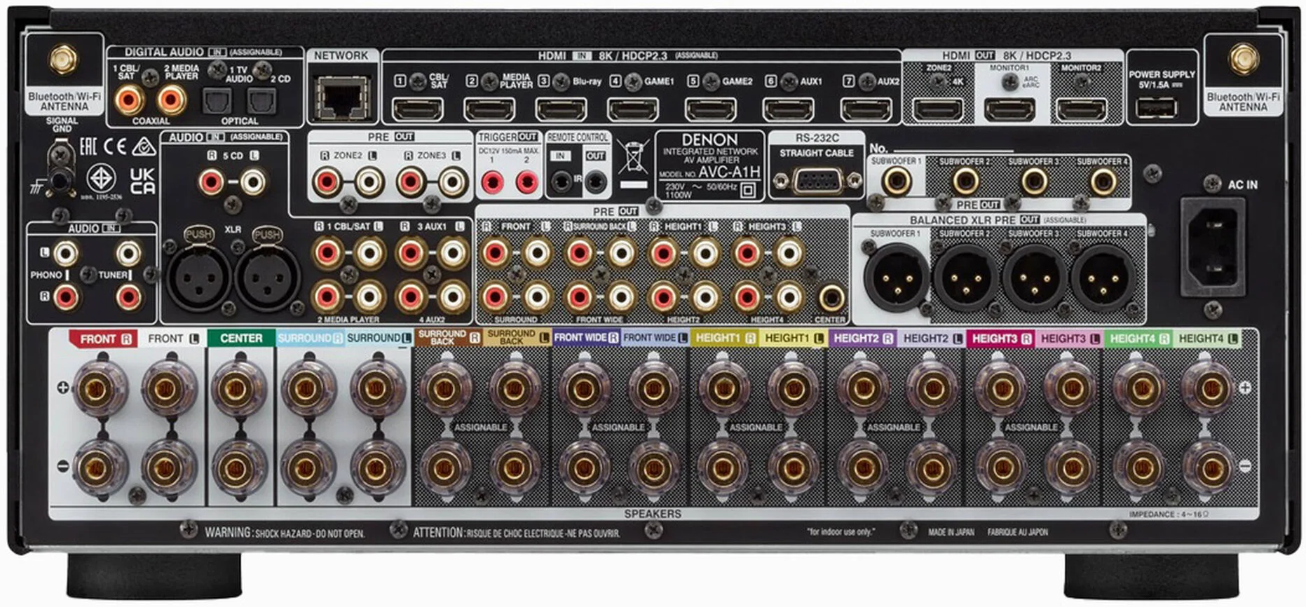 Denon AVC-A1H (Sort)