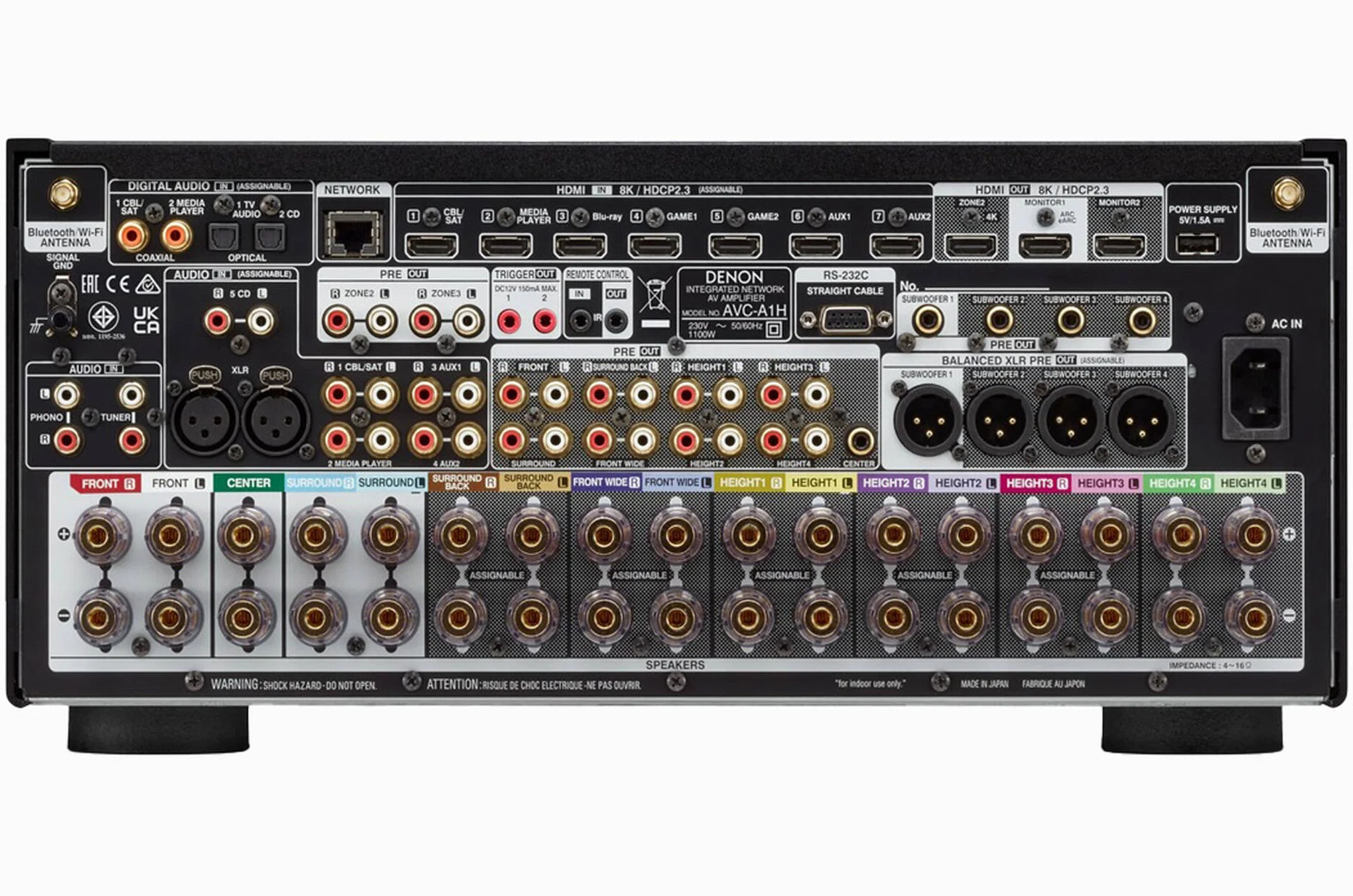 Denon AVC-A1H (Premium Sølv)