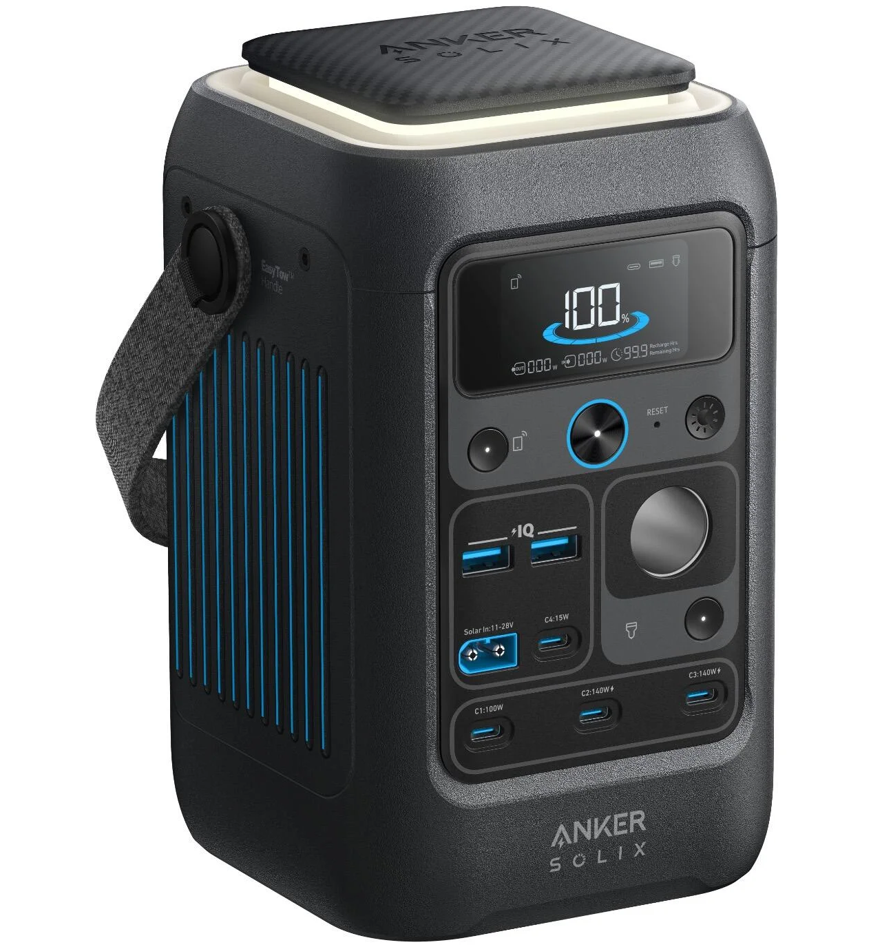 Anker Solix C300X DC bærbar strømstation (288Wh, 90000mAh)