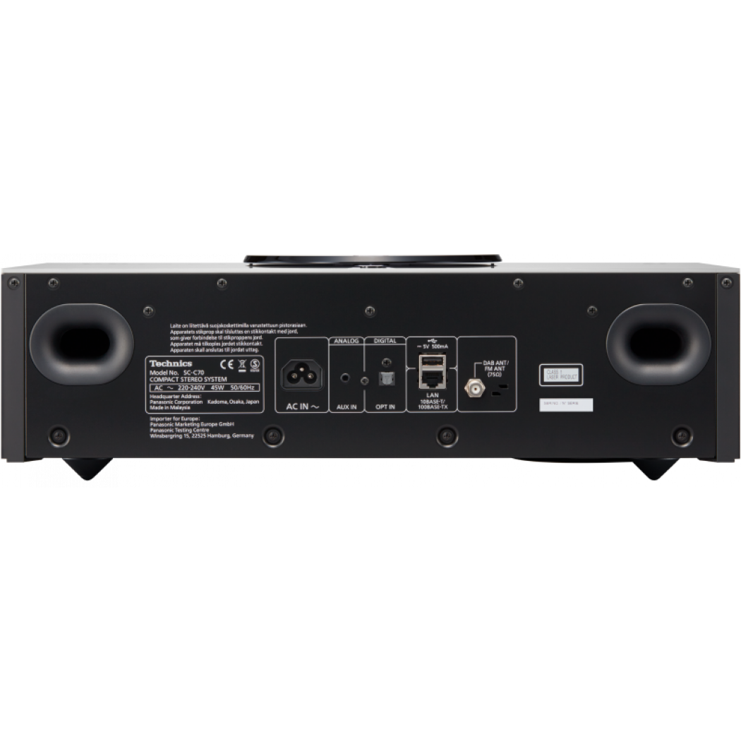 Technics SC-C70MK2 (Sort)