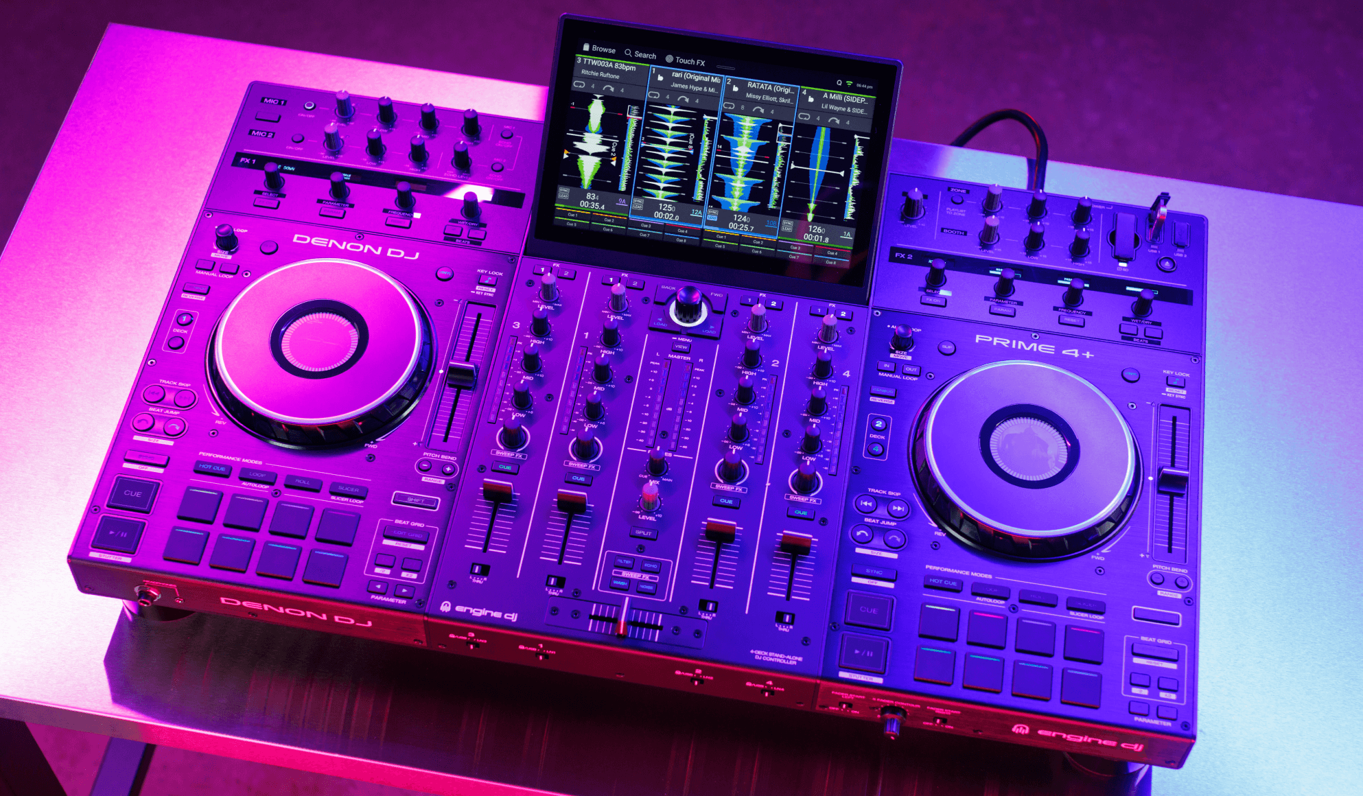 Denon DJ Prime 4+ (Black)