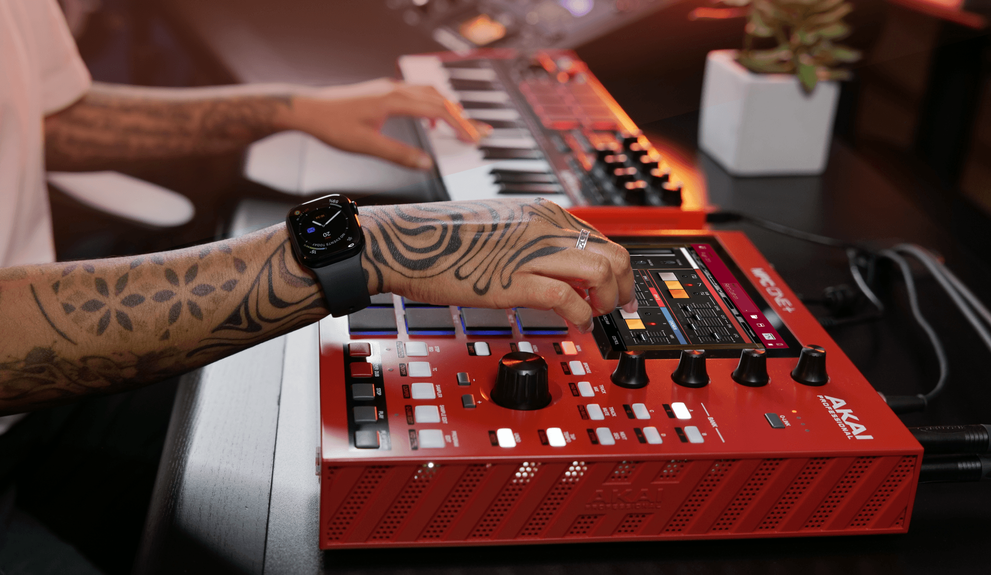 Akai Professional MPC One+ (Red)