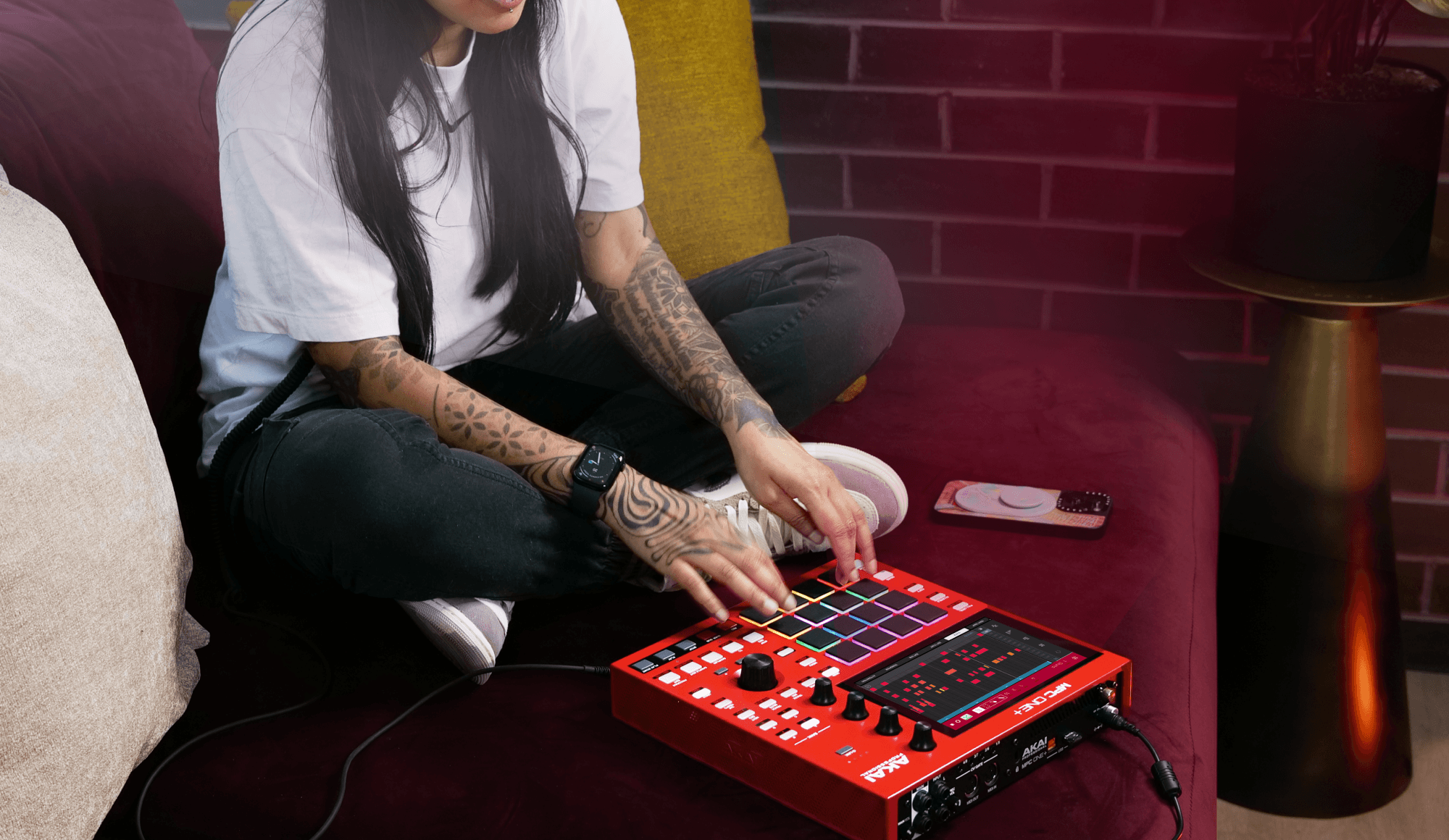 Akai Professional MPC One+ (Red)