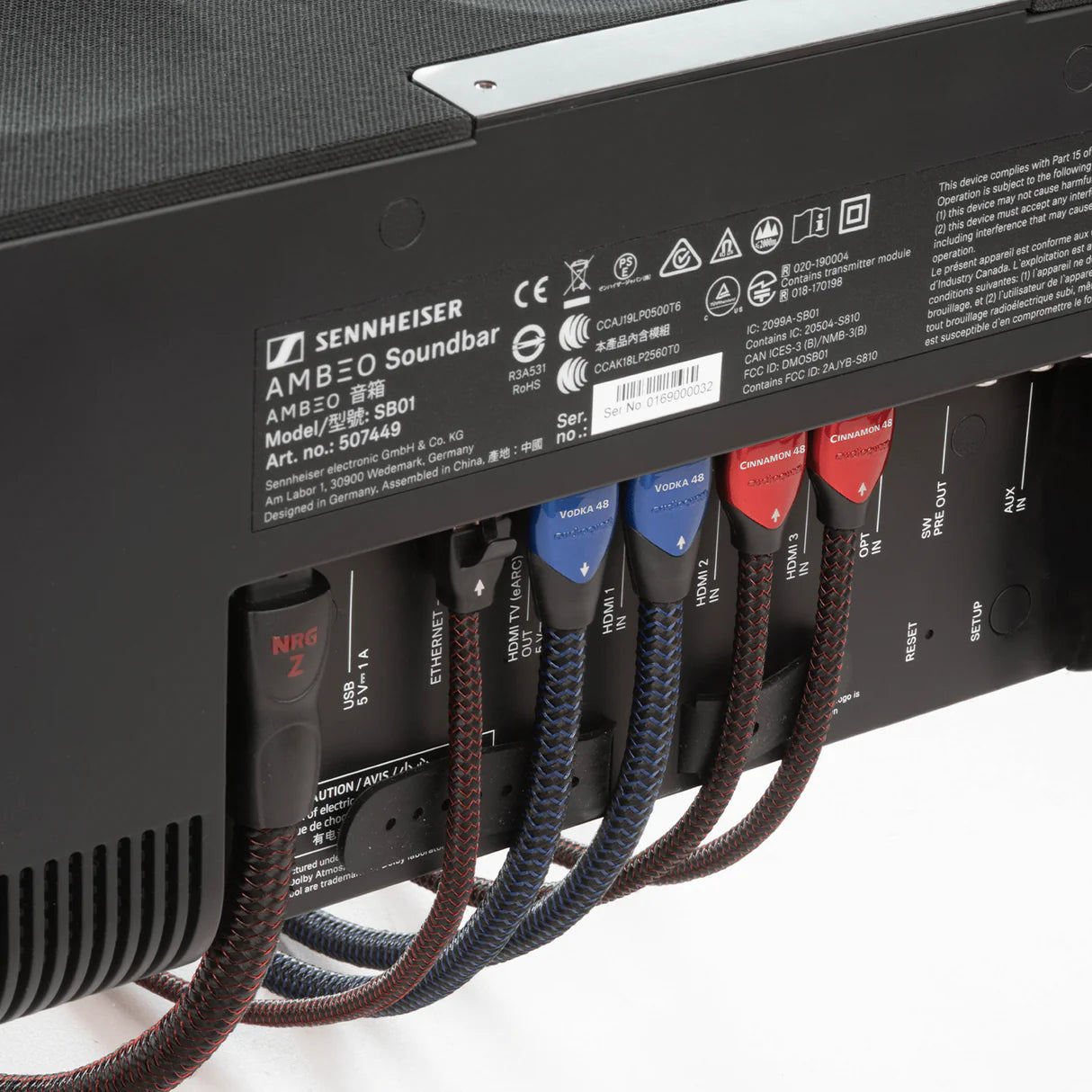 Audioquest Cinnamon HDMI-kabel 1m