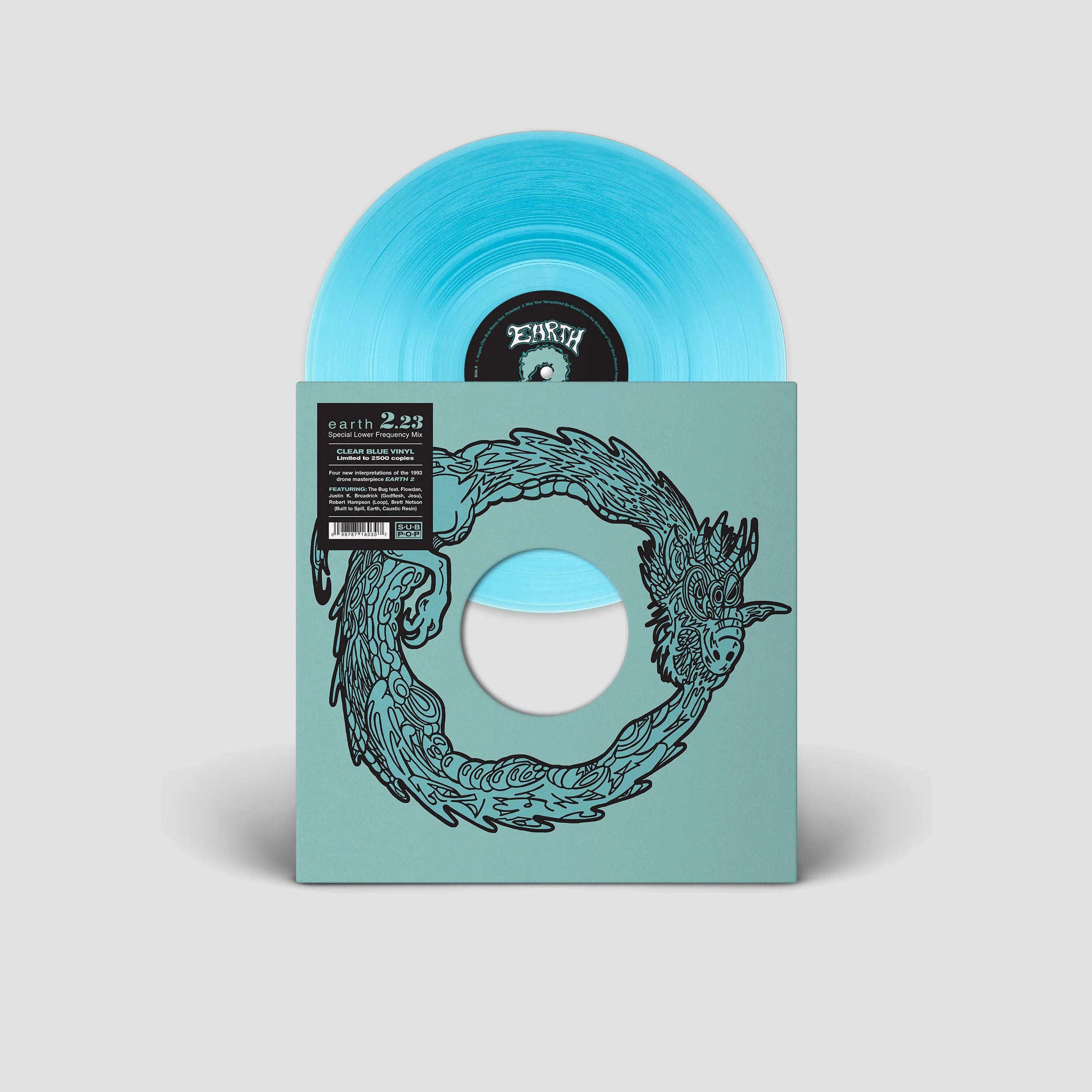 Earth - Earth 2.23 Special Lower Frequency Mix (Glacial Blue) Vinyl LP
