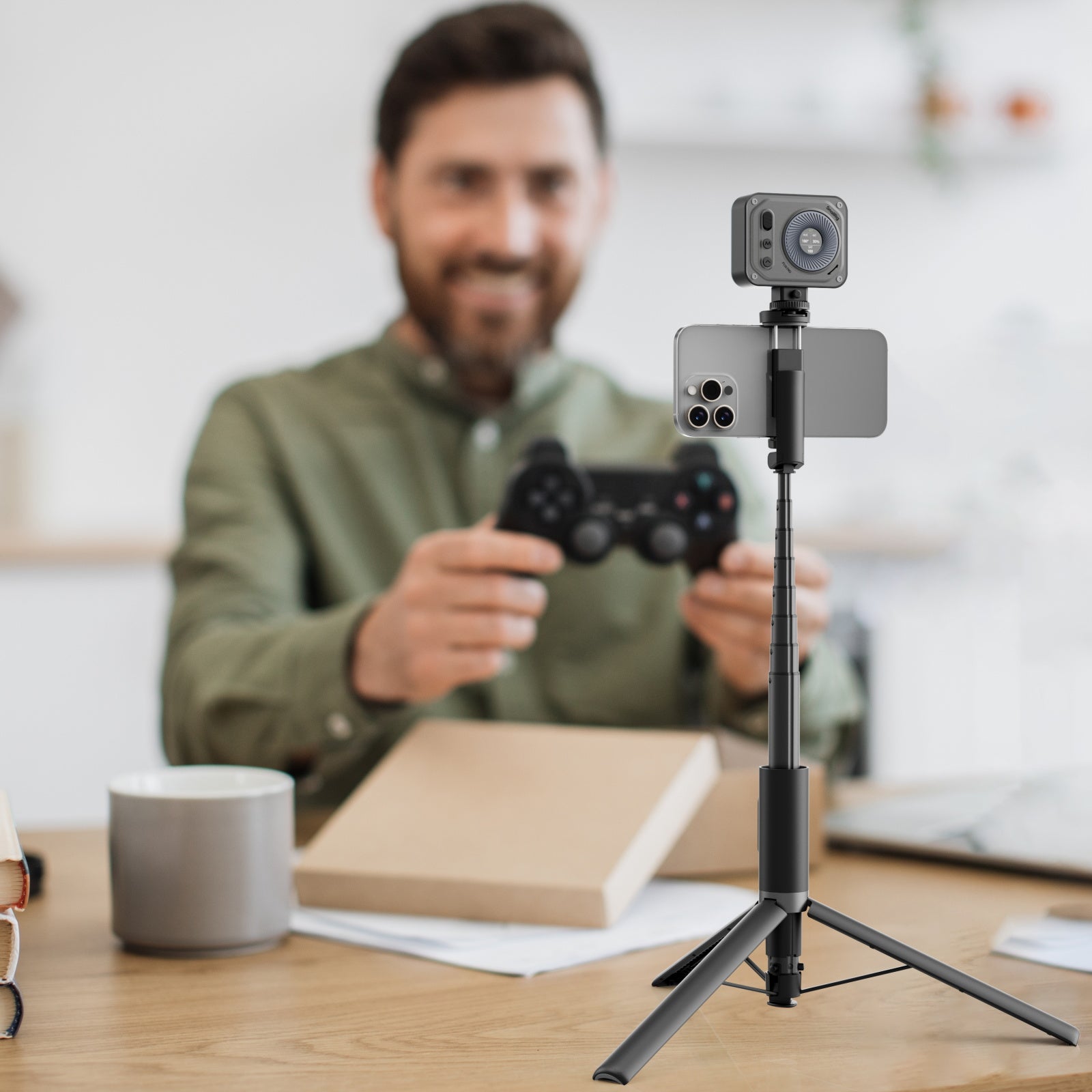 SmallRig ST30 Lite One-Touch Deploy Selfie Stick Tripod (5291)