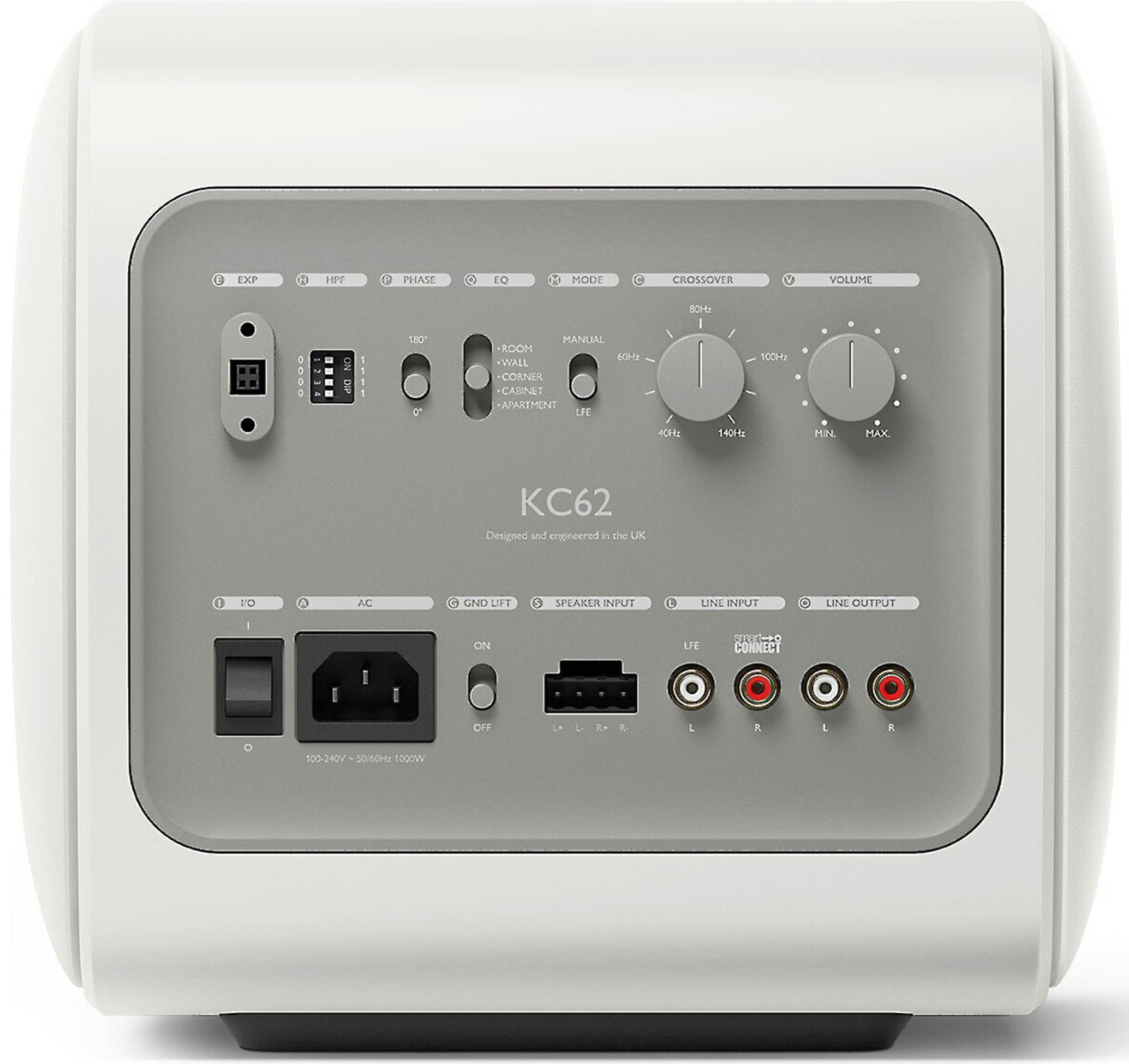 KEF KC62 Subwoofer (White)