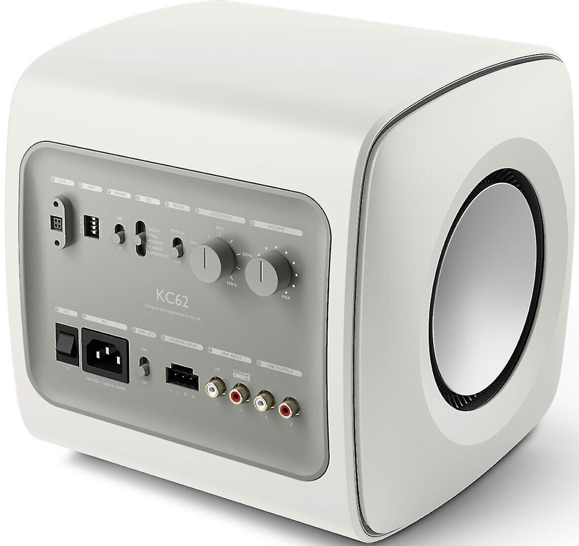 KEF KC62 Subwoofer (White)