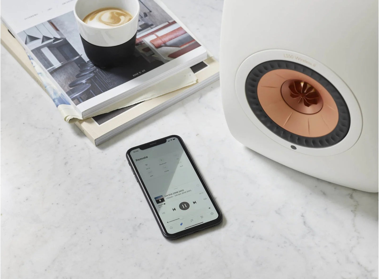 KEF LS50 Wireless II (par, sort)