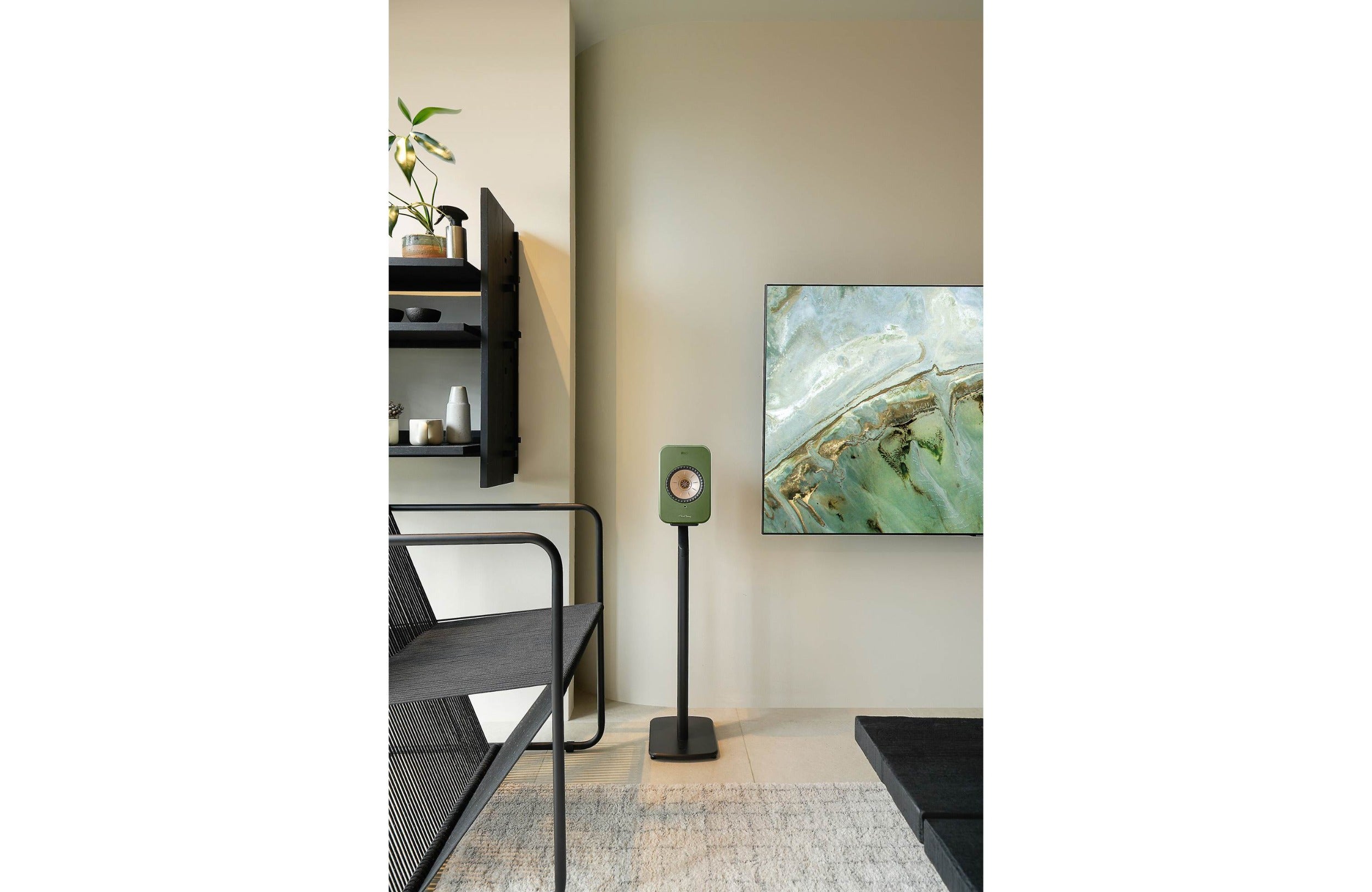 KEF LSX II (Pair, Olive Green)