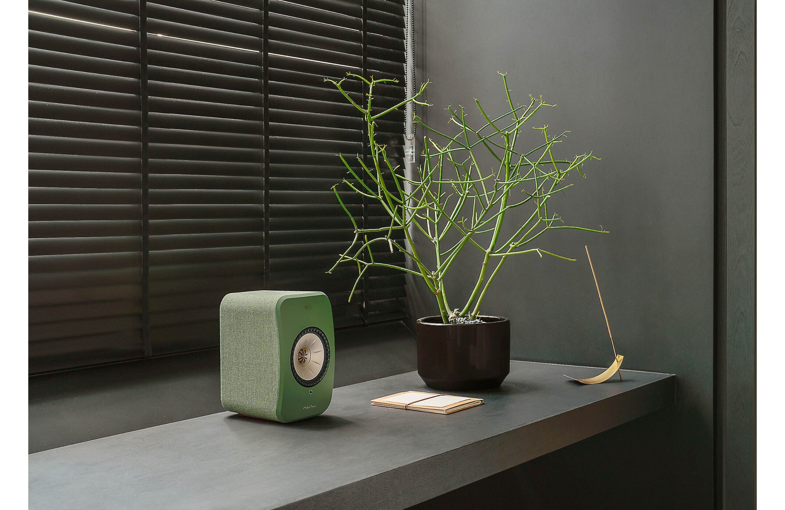 KEF LSX II (Pair, Olive Green)
