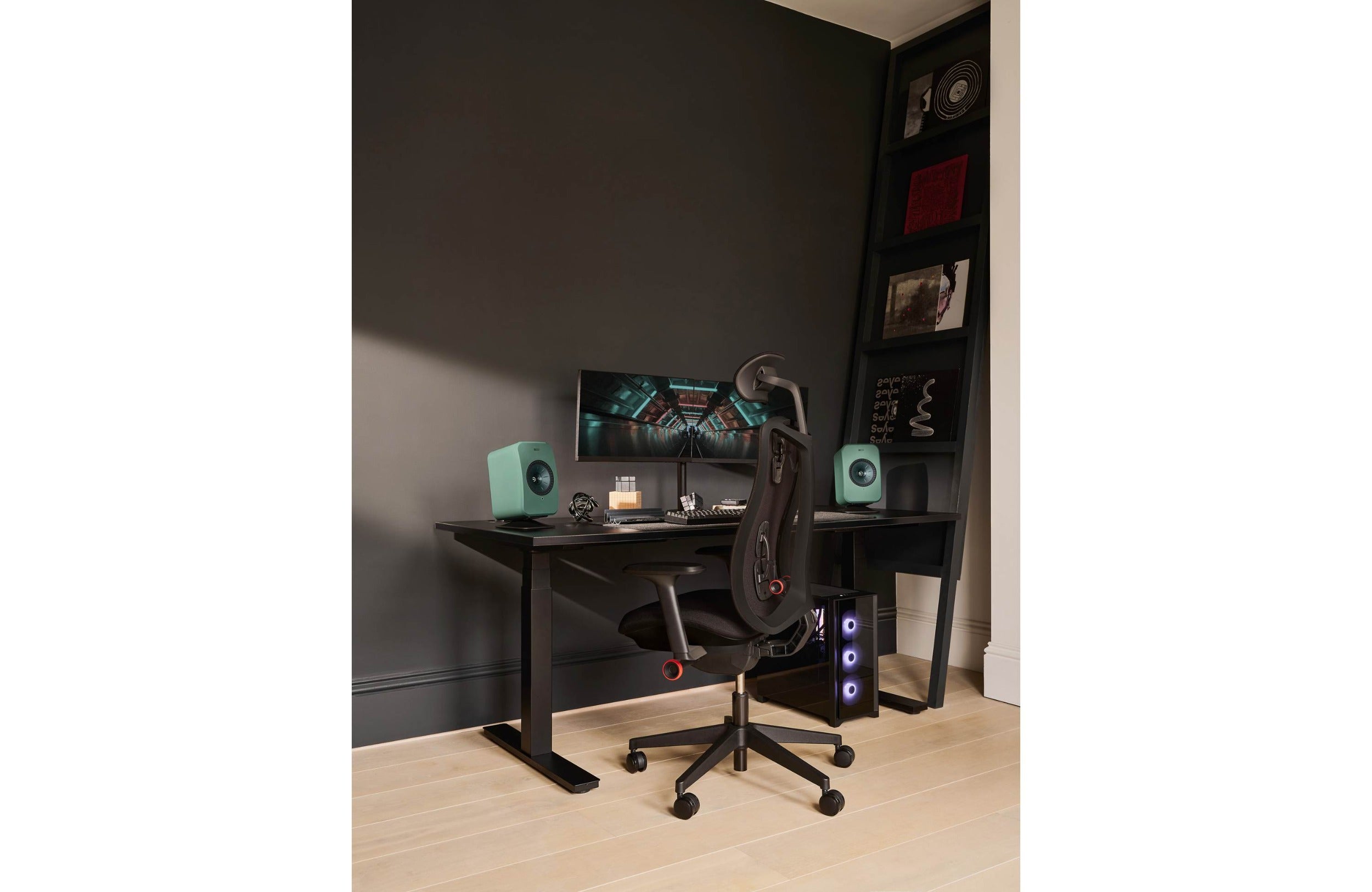 KEF LSX II LT (Pair, Sage Green)