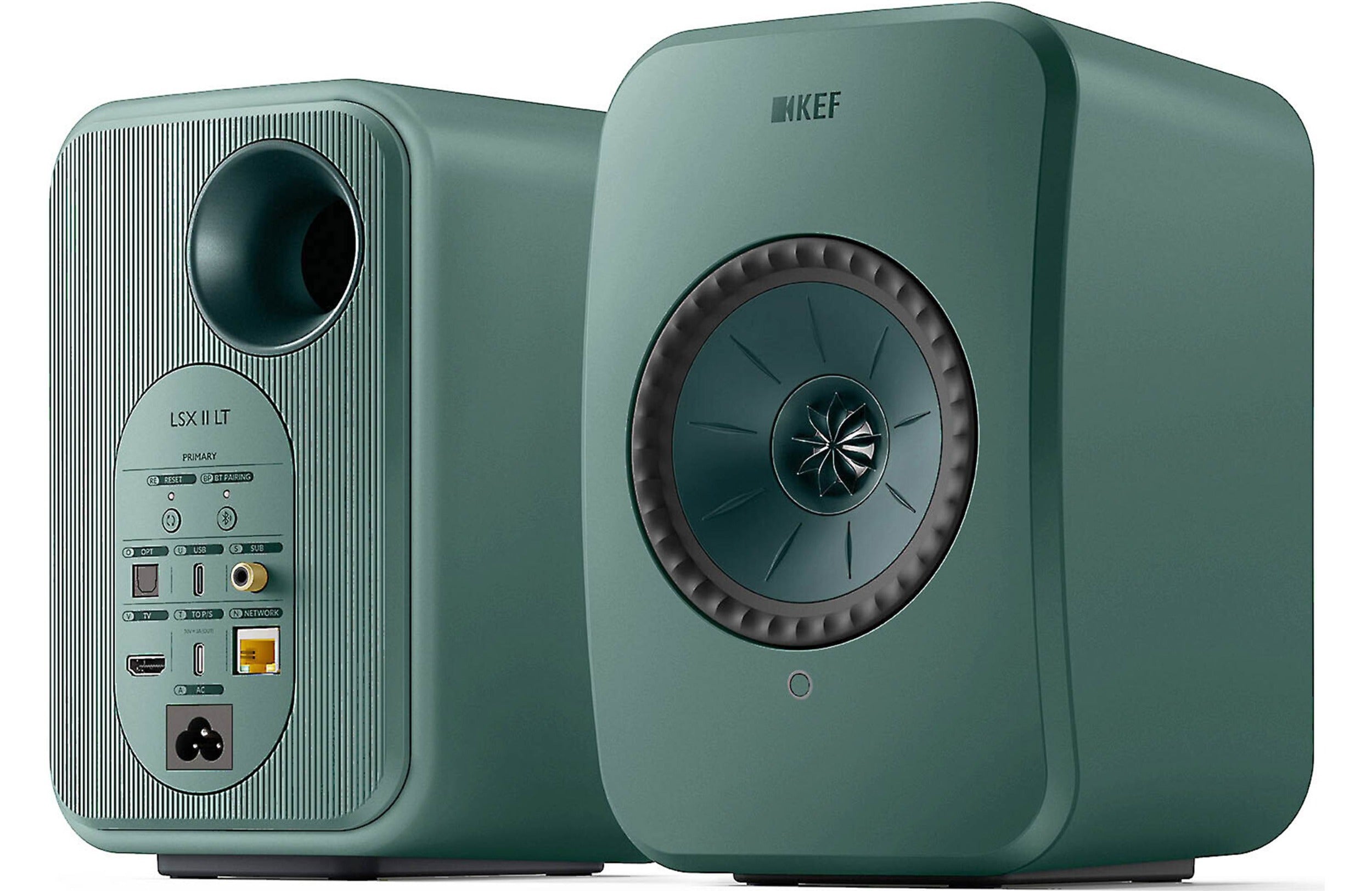 KEF LSX II LT (Pair, Sage Green)