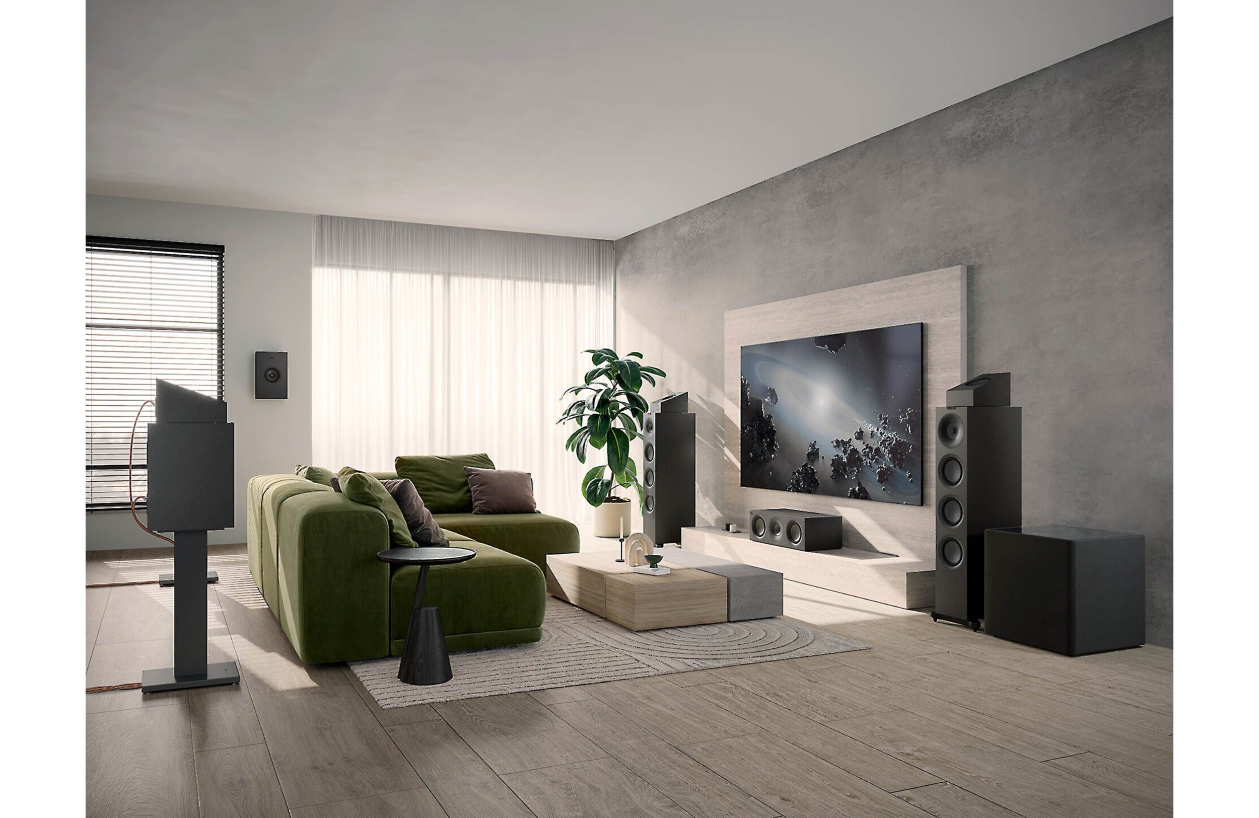 KEF Q7 Meta (Pair, Satin Black)