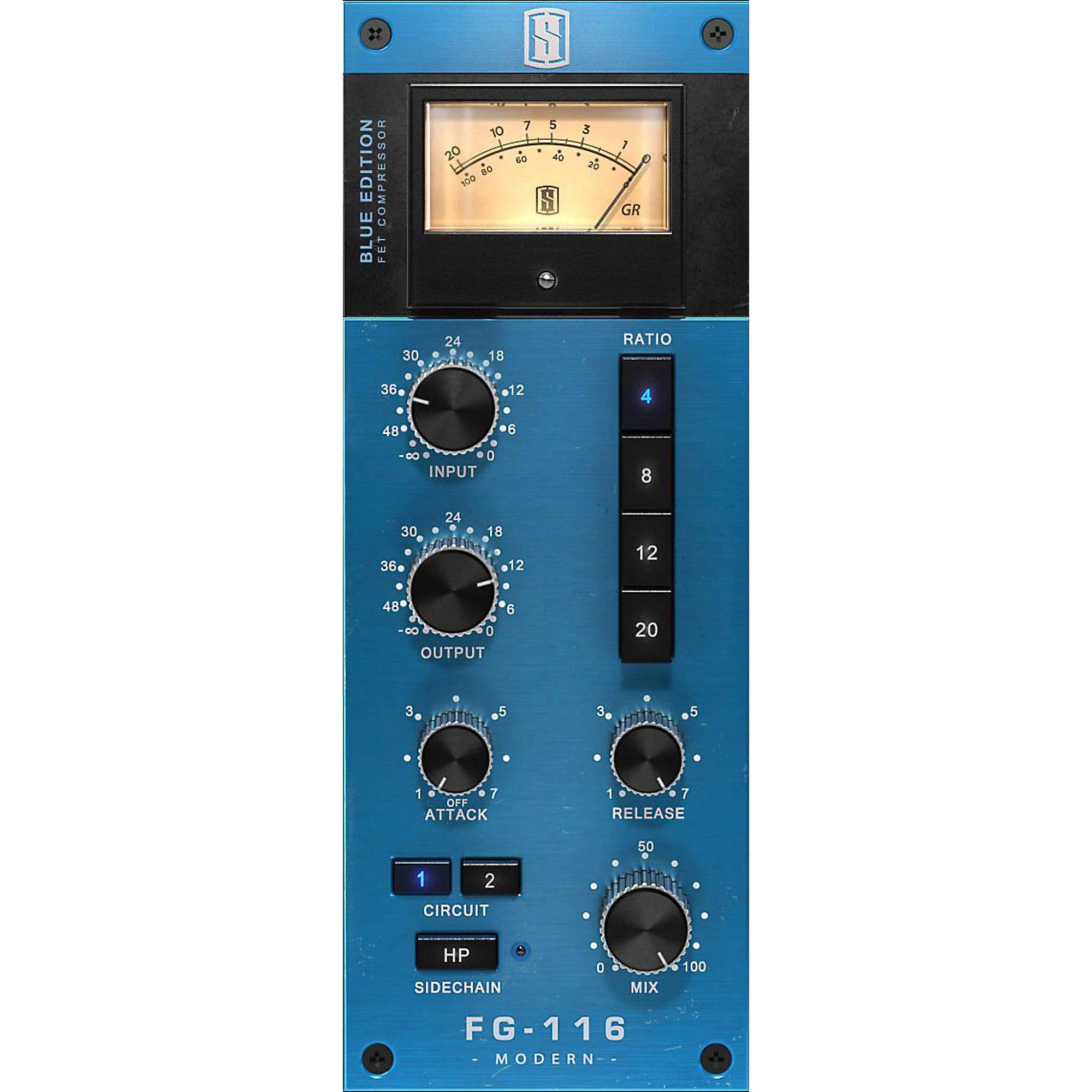 Slate Digital FG-116 Blue Series Fet Compressor