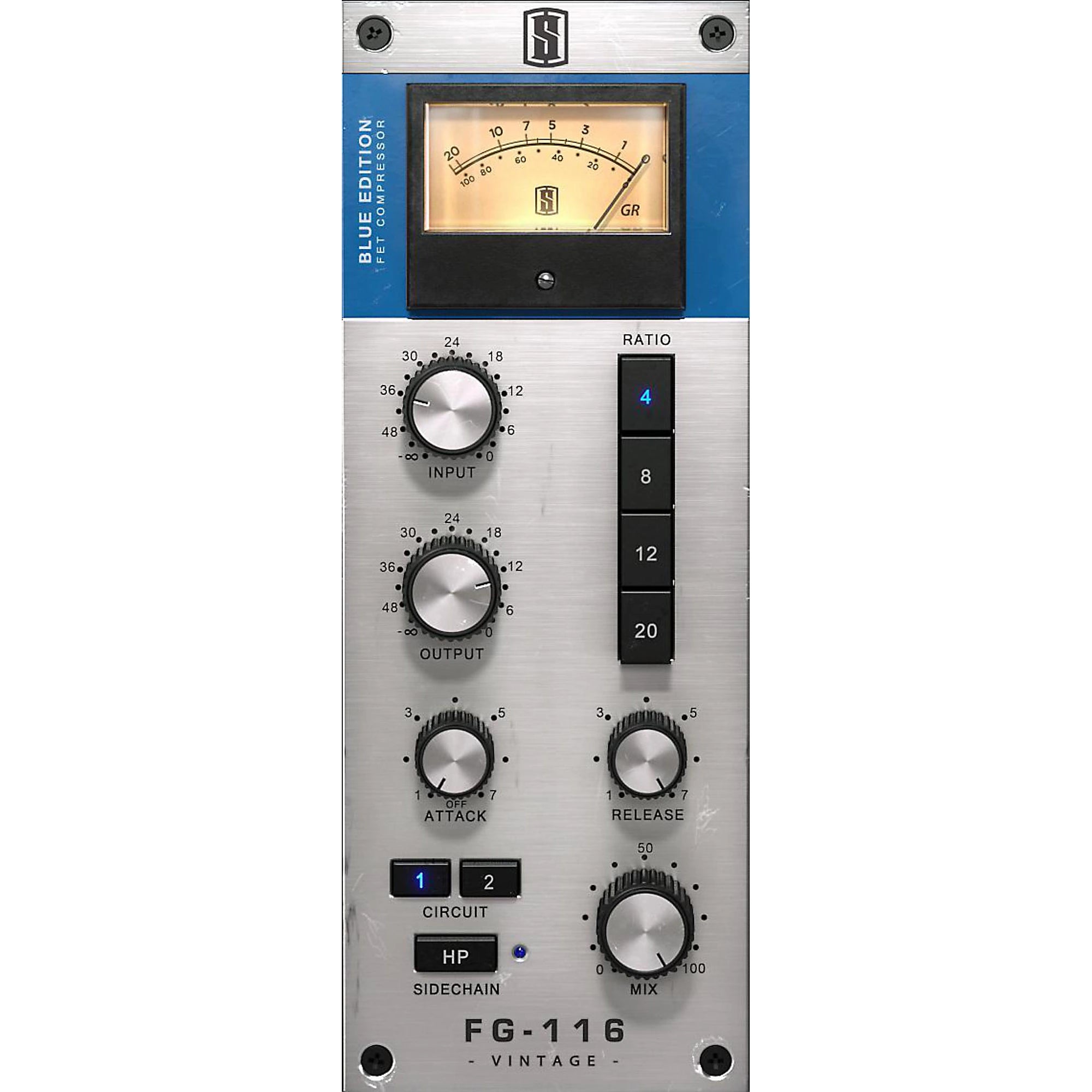 Slate Digital FG-116 Blue Series Fet Compressor