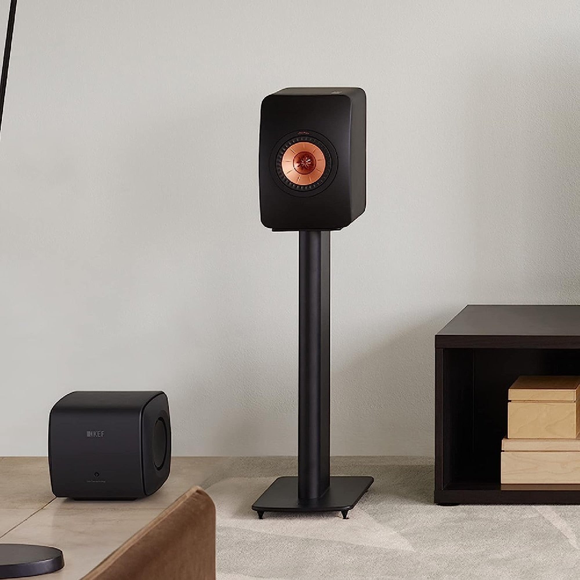 KEF KC62 Subwoofer (Sort) 