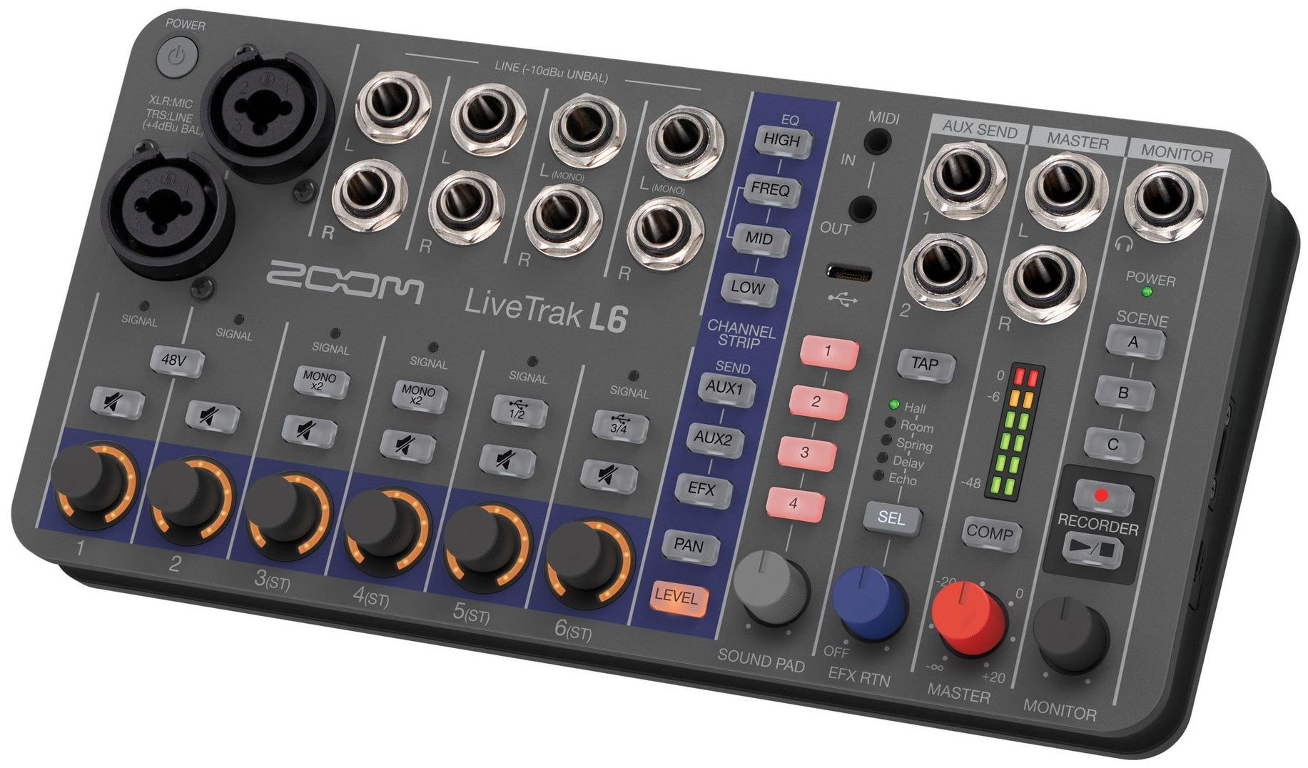 Zoom LiveTrak L-6