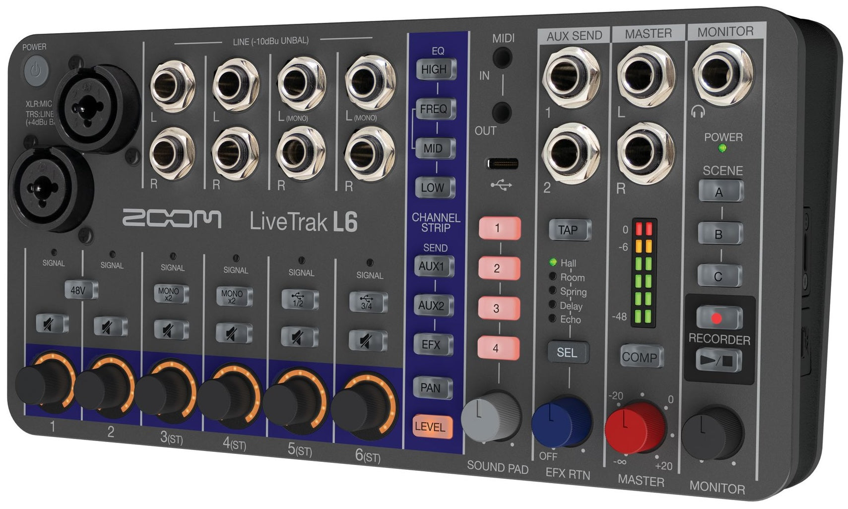 Zoom LiveTrak L-6