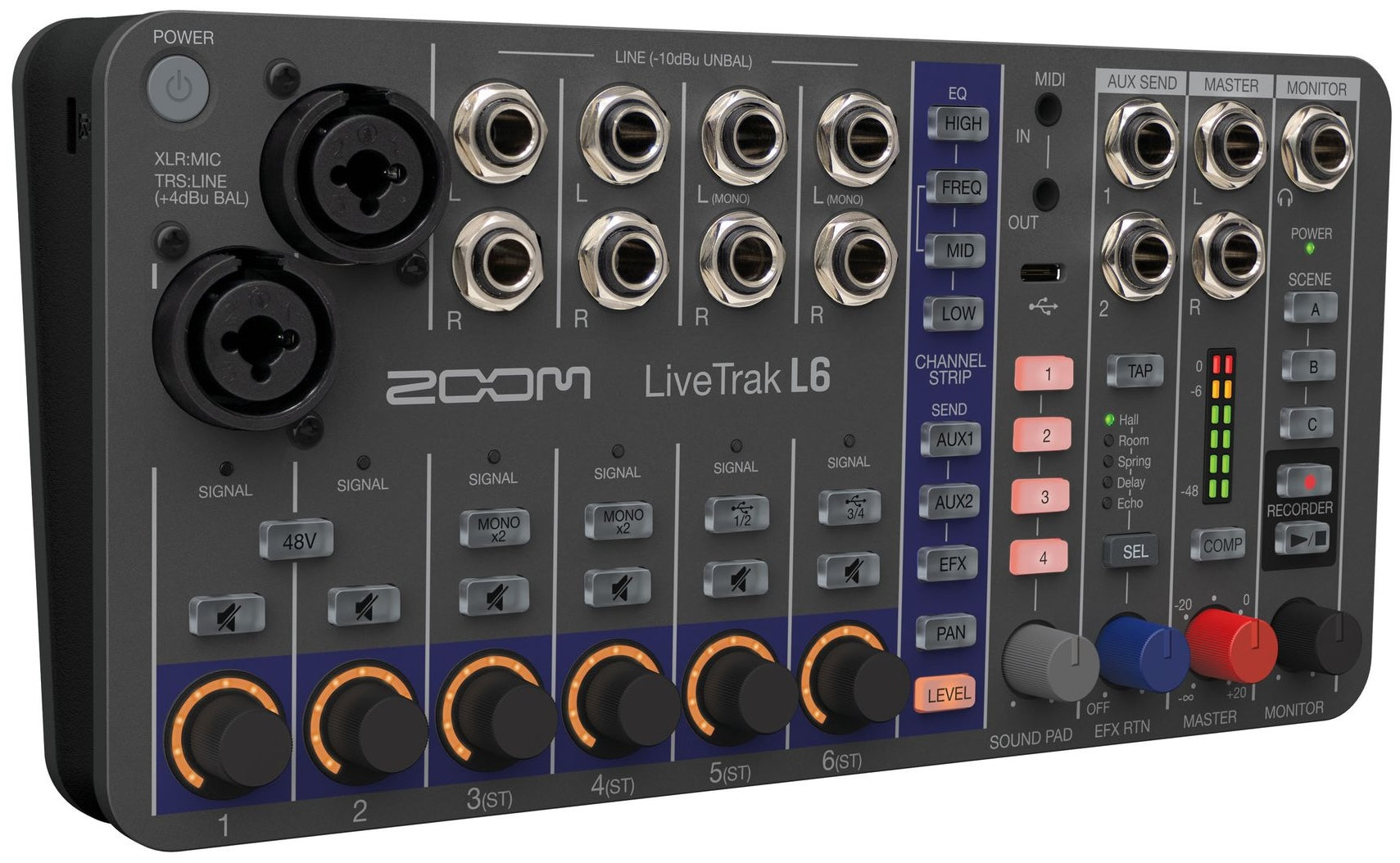 Zoom LiveTrak L-6