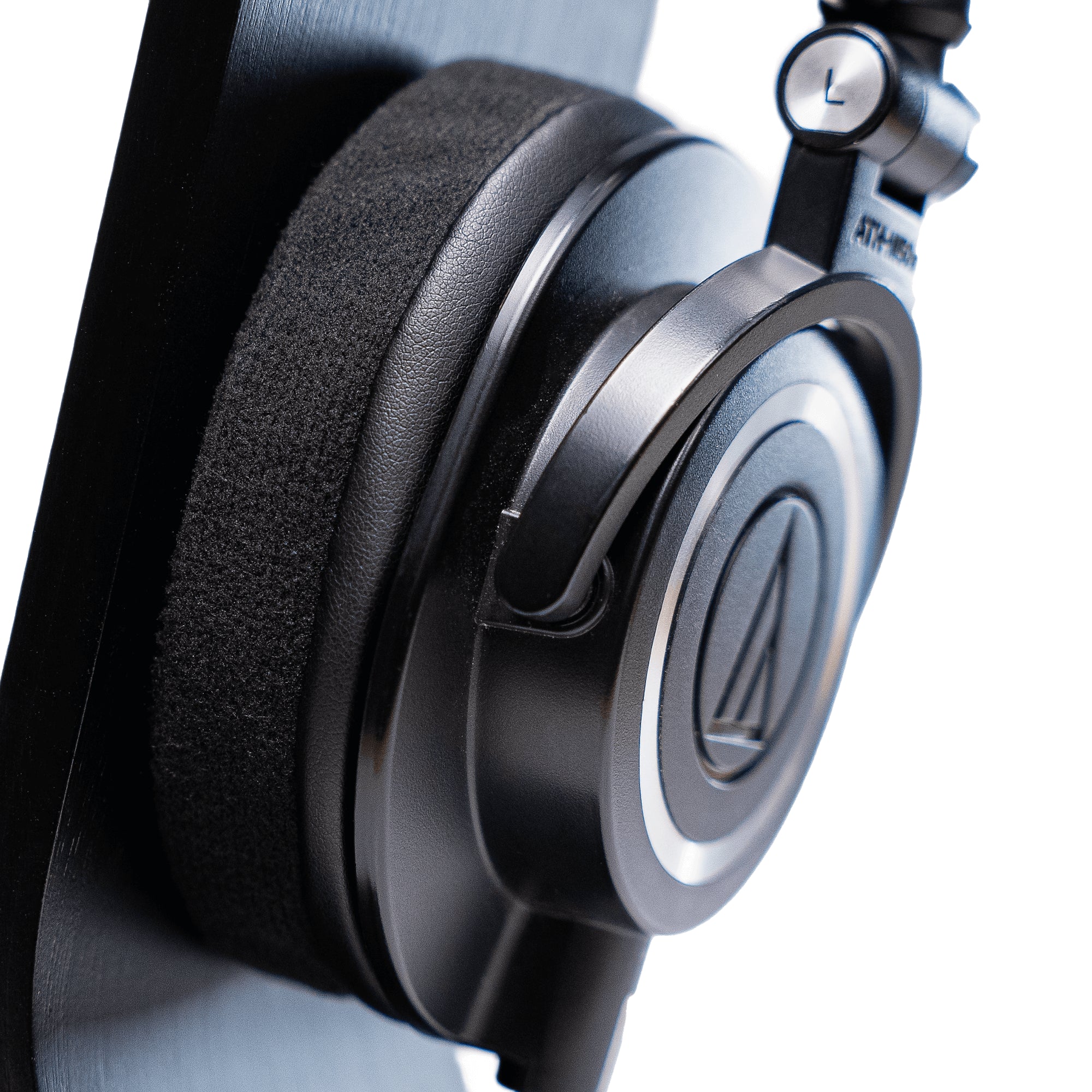 Dekoni Audio Elite Velour Replacement Earpads for (Audio Technica ATH-M50X) (Pair, Black)