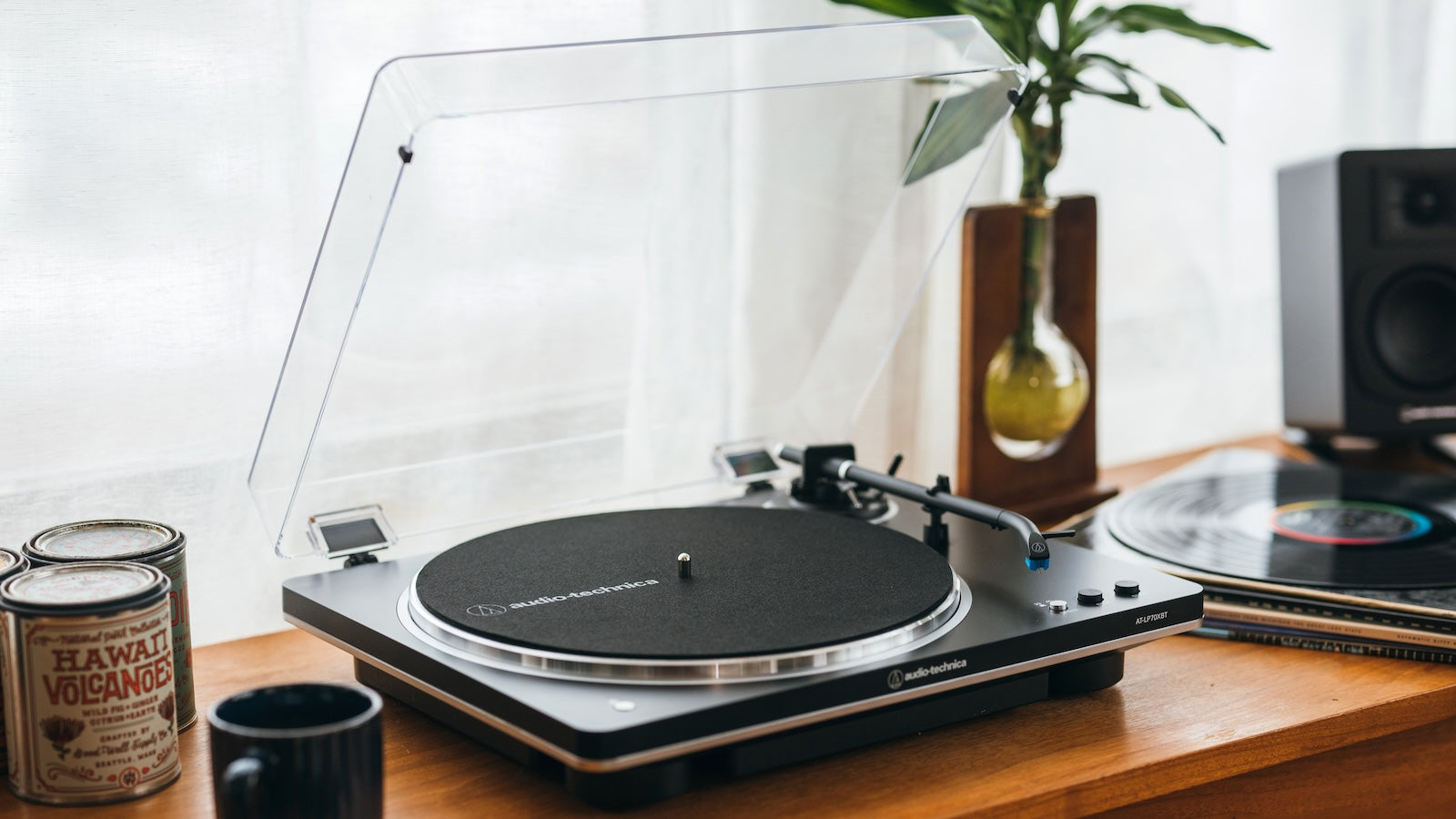 Audio Technica AT-LP70XBT (Sort/Sølv)