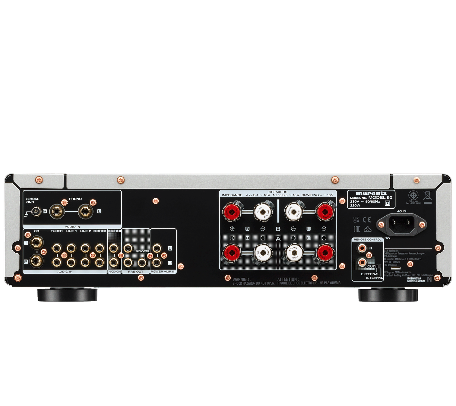 Marantz MODEL 50 (Silver Gold)