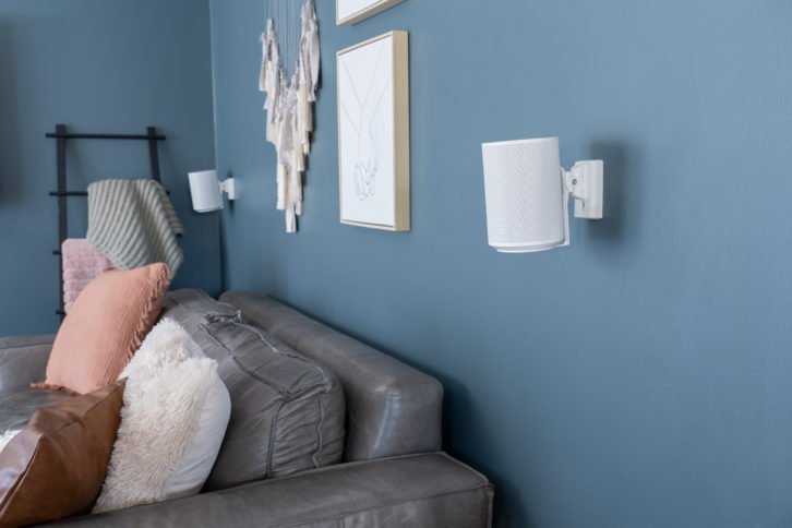 Sonos Era 100 vægbeslag (hvid, enkelt)