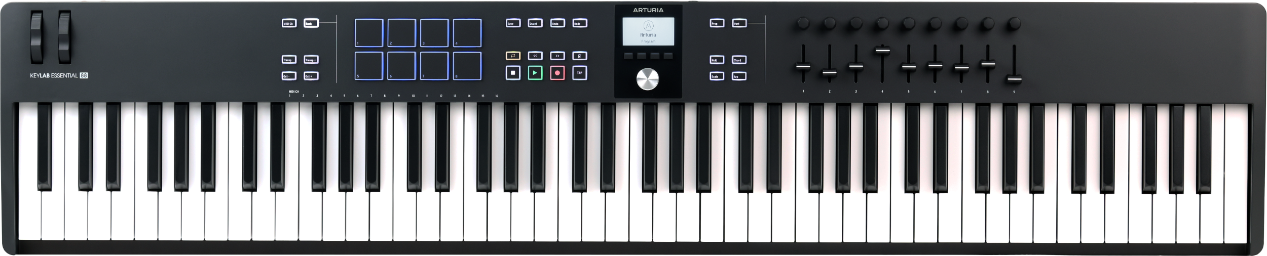 Arturia KeyLab Essential 88 MK3 (Sort) 