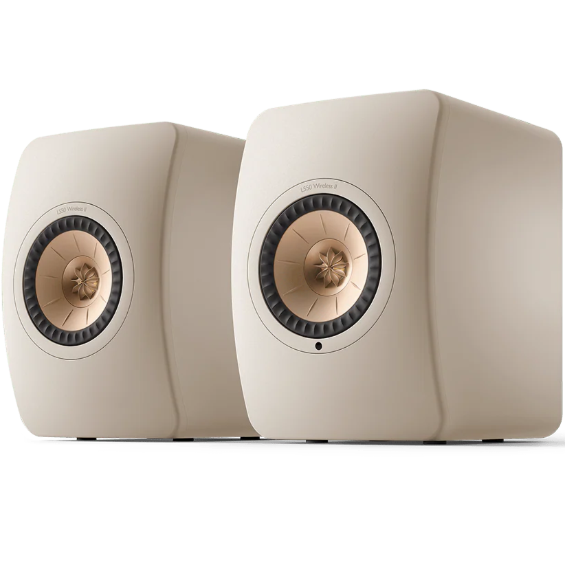 KEF LS50 Wireless II (par, sort)