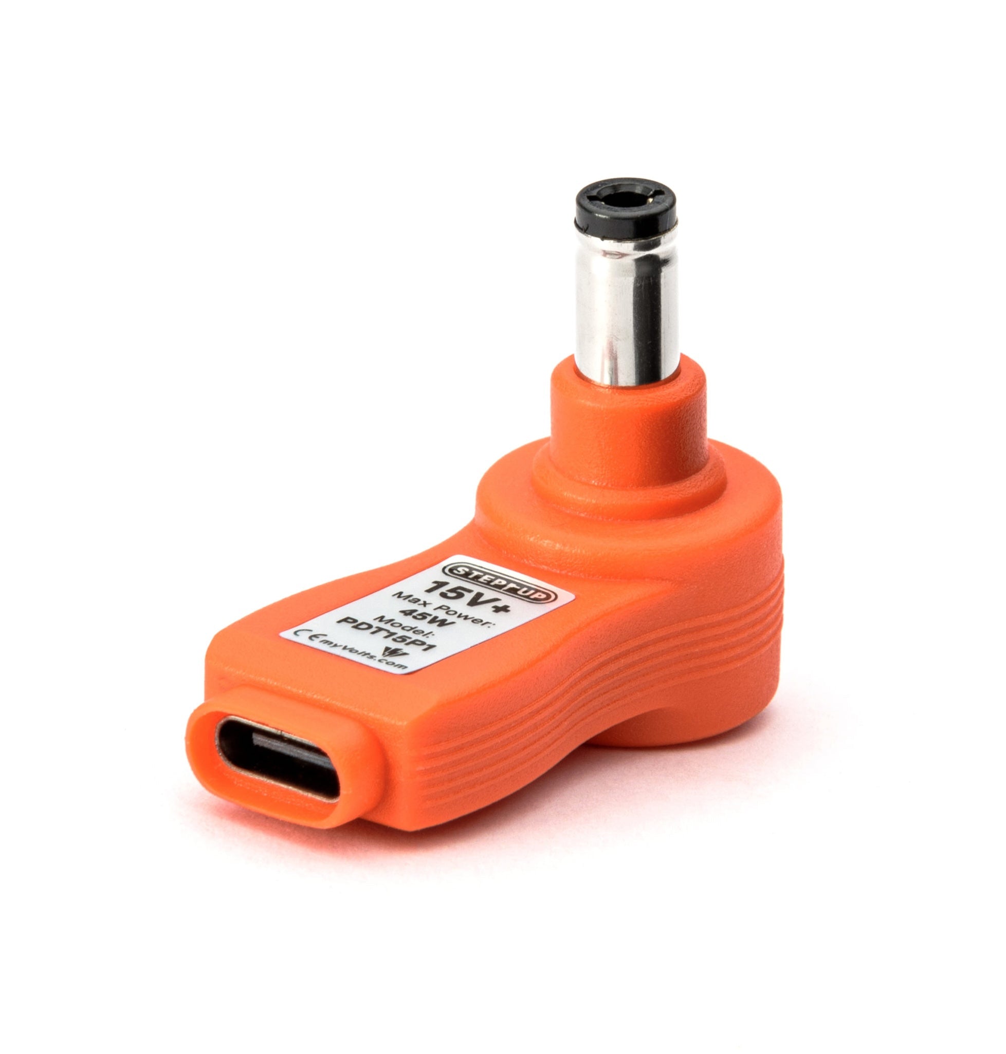 myVolts USB-C PD Step Up-stik (15V c+ve 2,1mm/2,5mm)