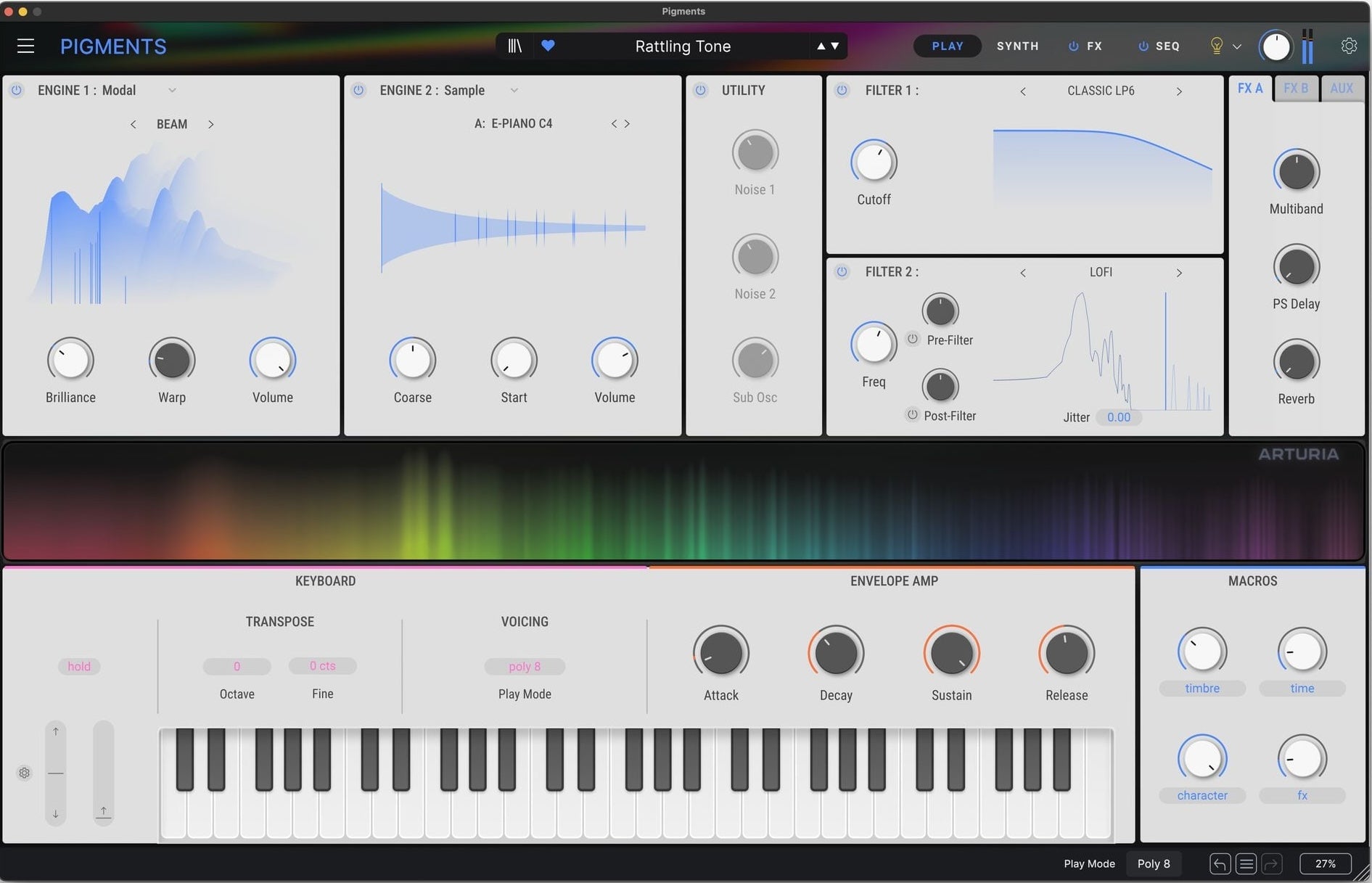 Arturia Pigmenter 6