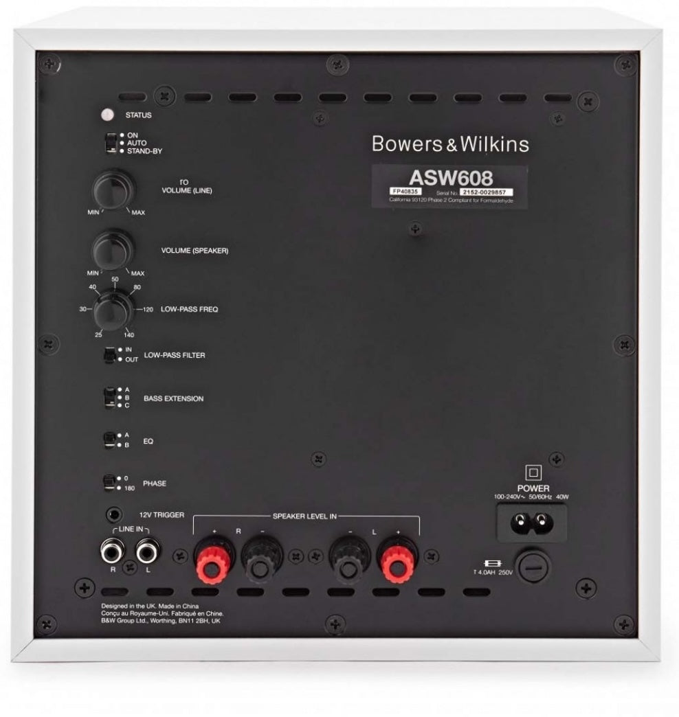 Bowers & Wilkins ASW608 (White)
