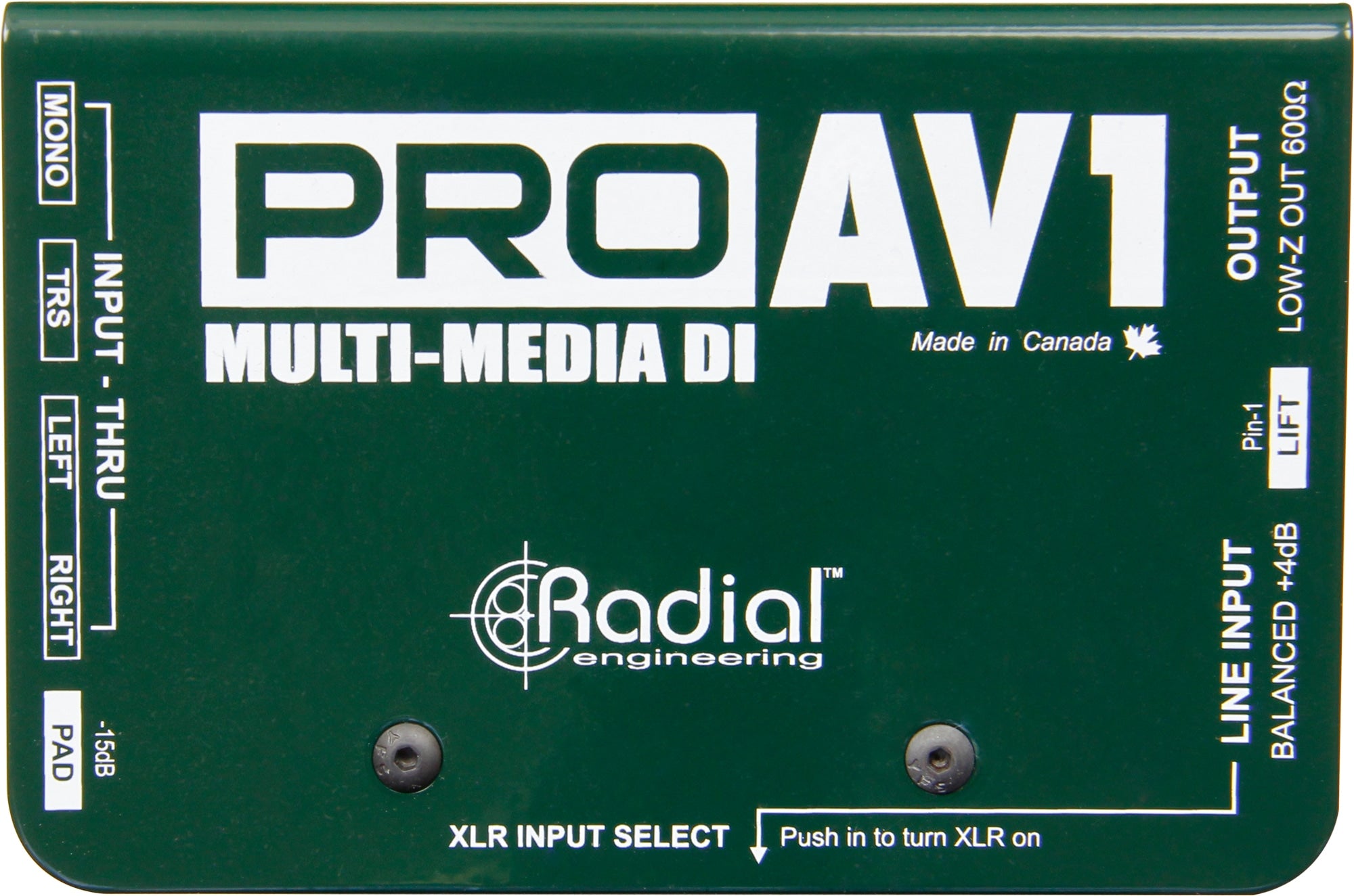 Radialteknik PROAV1