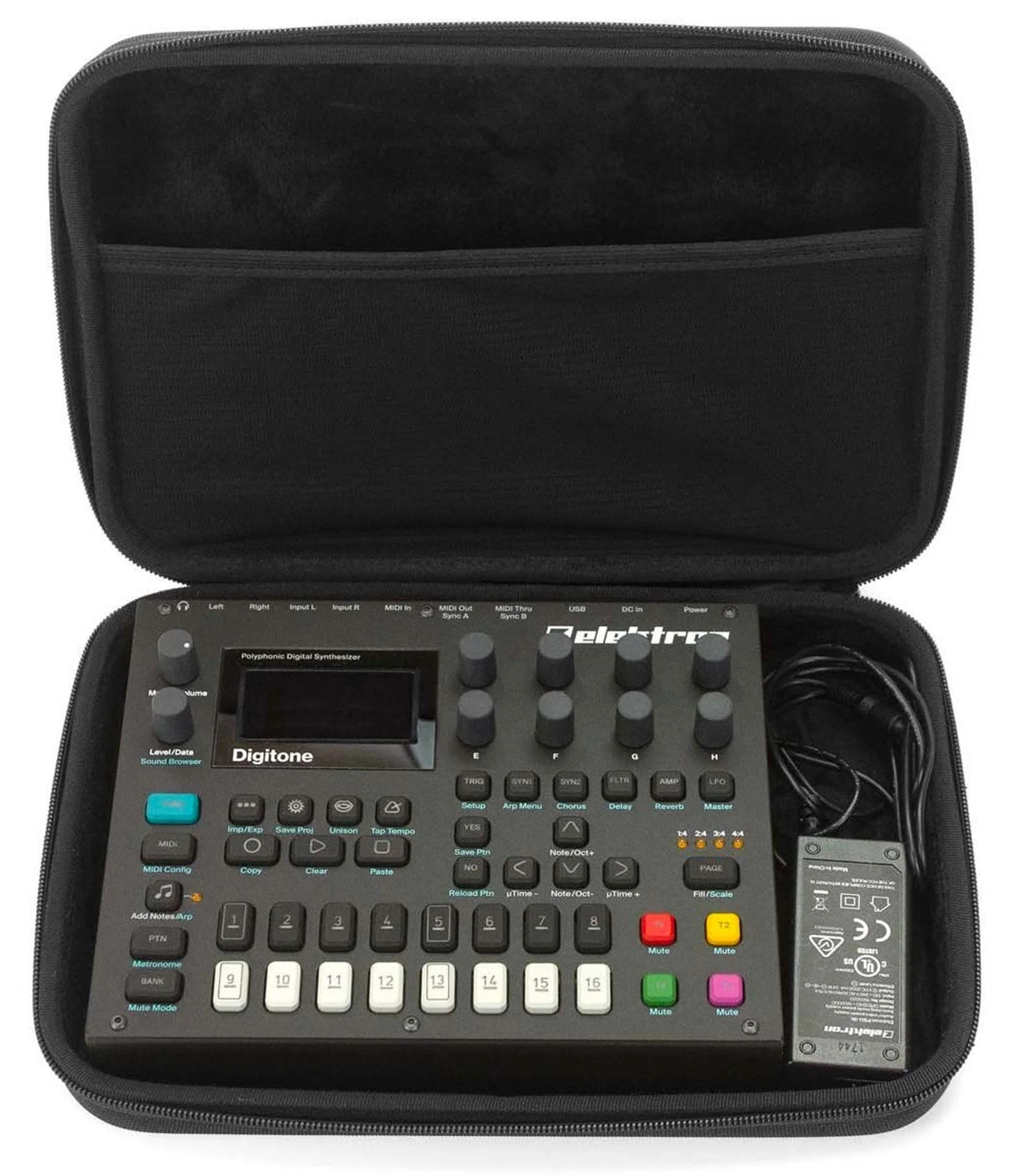 Analoge etuier Pulse Case (til Elektron Digitakt / Digitone / Syntakt)