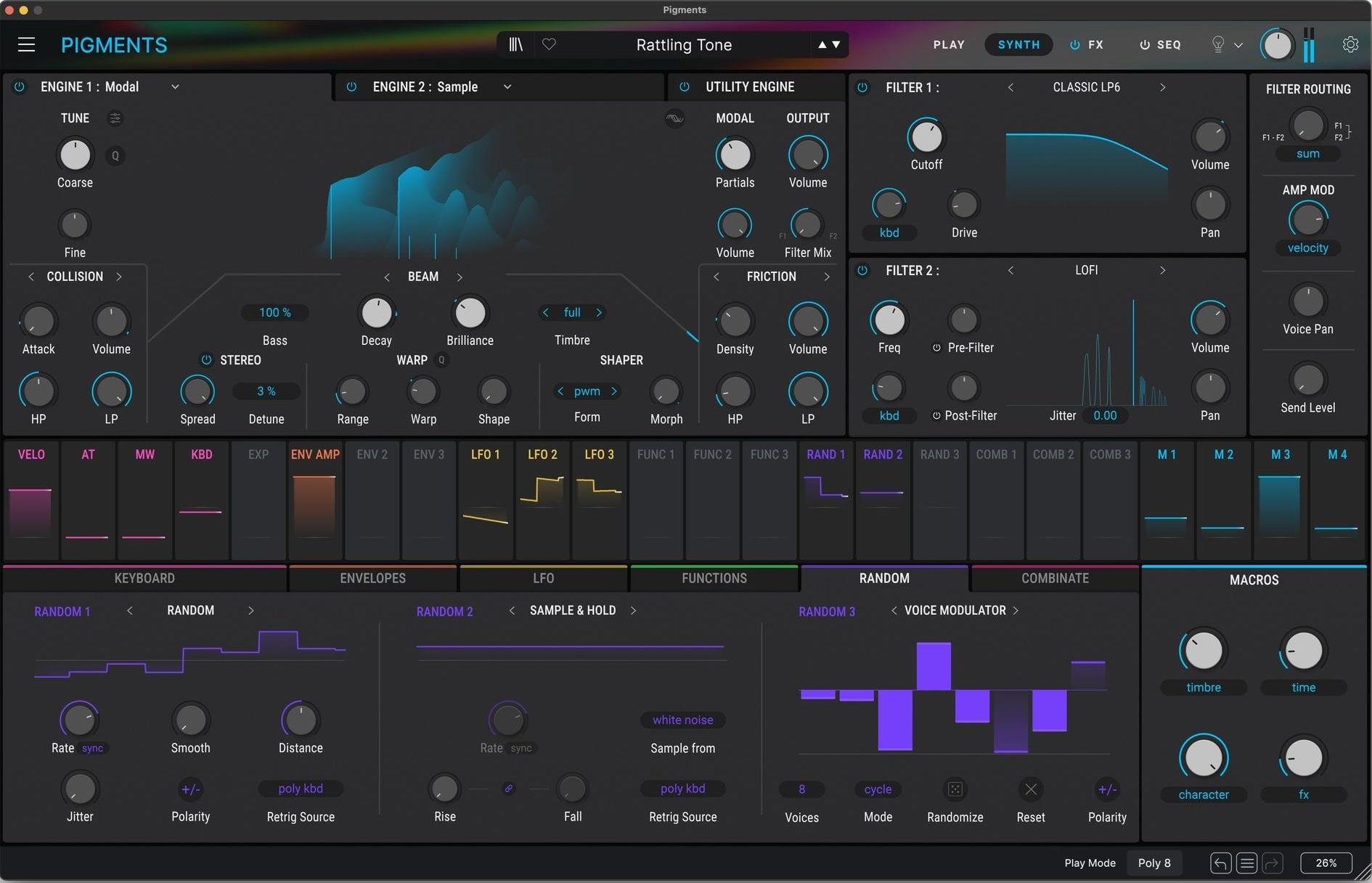 Arturia Pigmenter 6