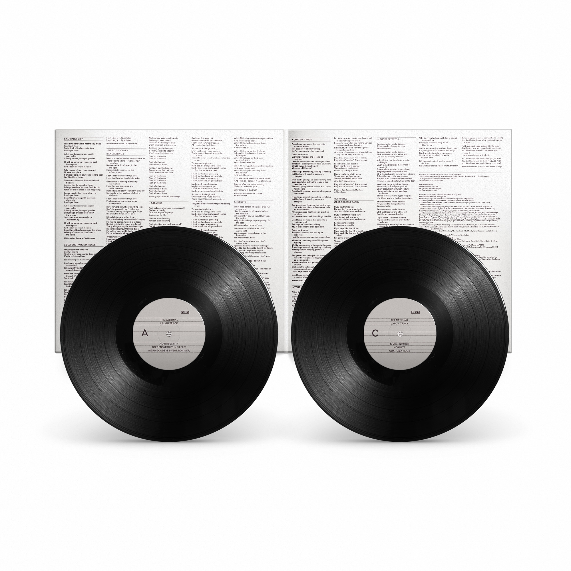 The National - Laugh Track (Black) Vinyl 2LP