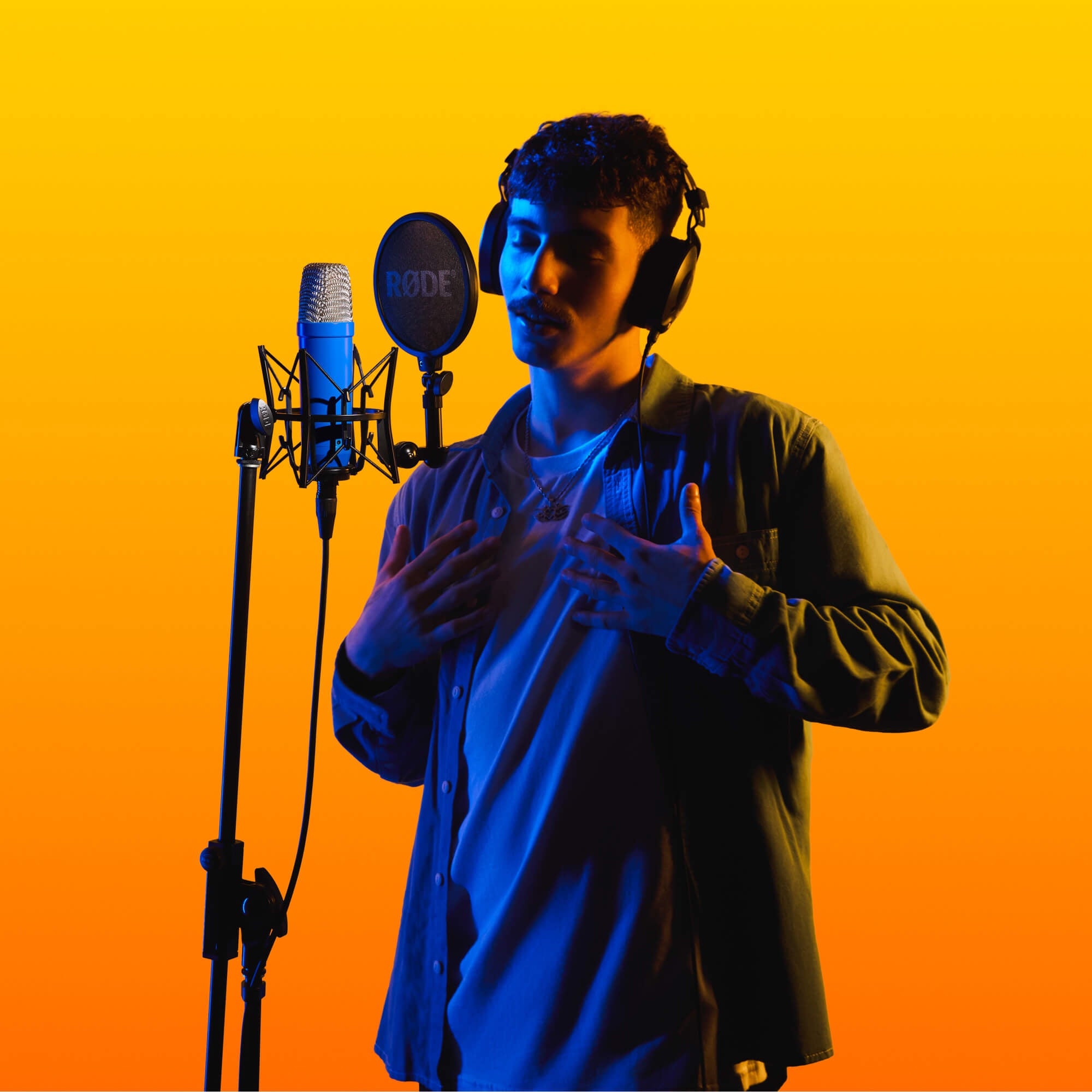 Røde NT1 Signature-serien (kobolt)