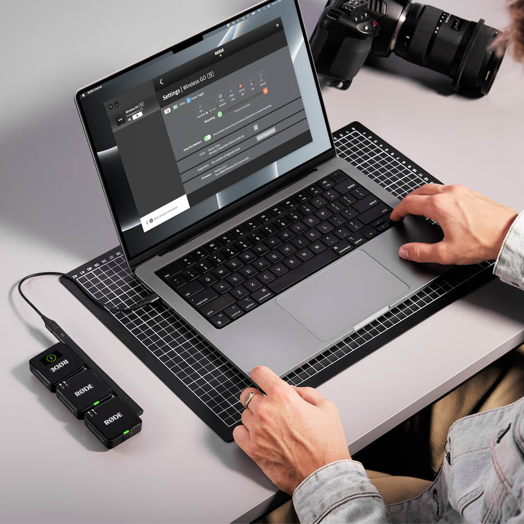 Røde Wireless GO 3 (Sort) 