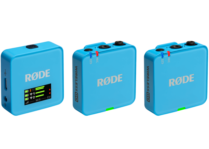 Røde Wireless GO 3 (Blå) 