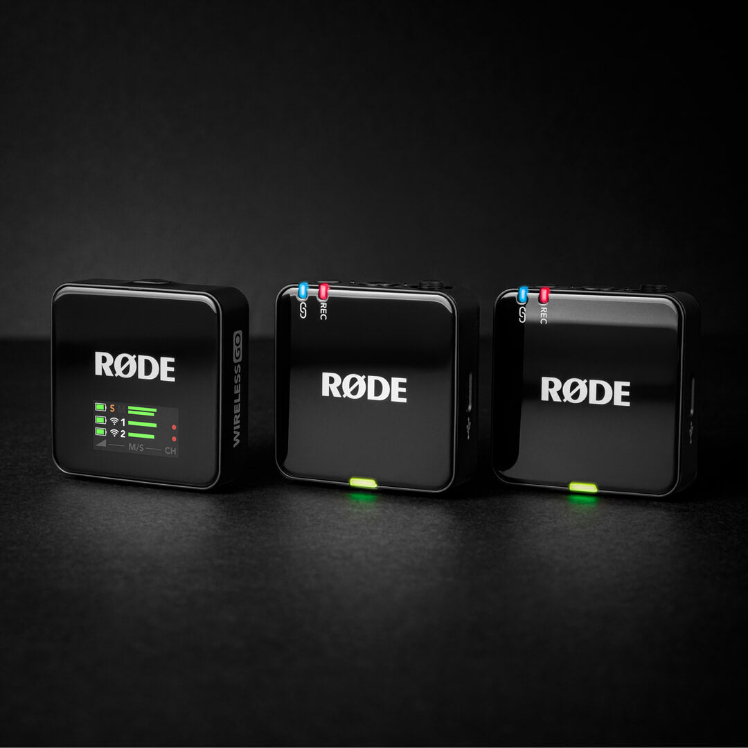 Røde Wireless GO 3 (Sort) 