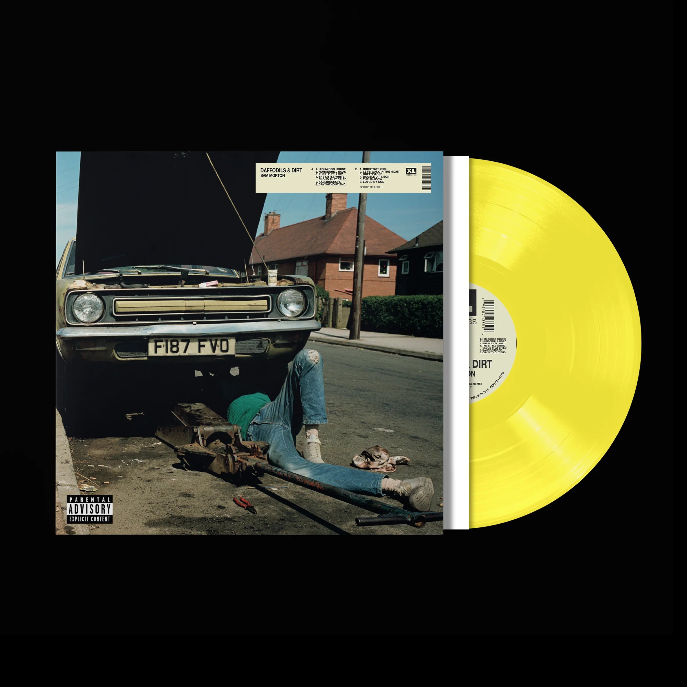 Sam Morton - Daffodils & Dirt (Yellow) Vinyl LP