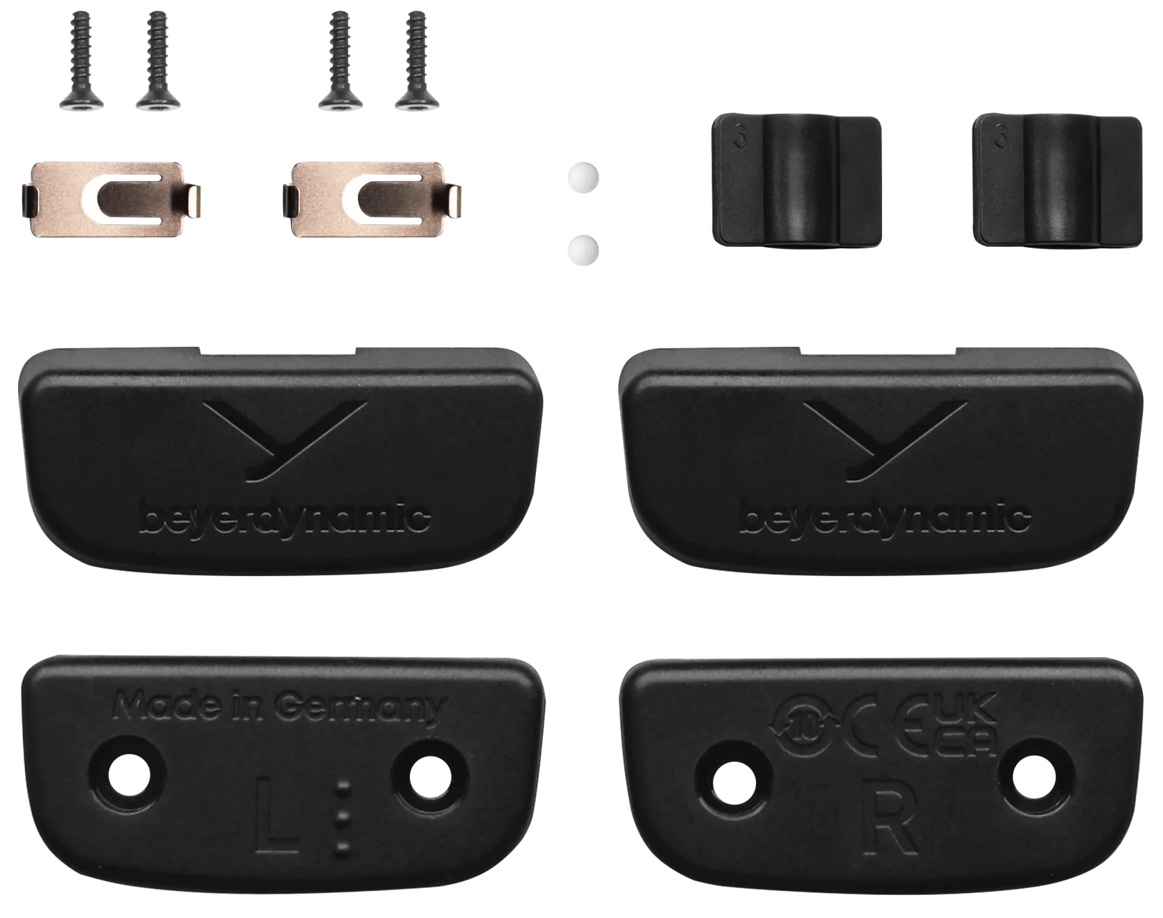 Beyerdynamic Slider Reparationssæt (Sort)