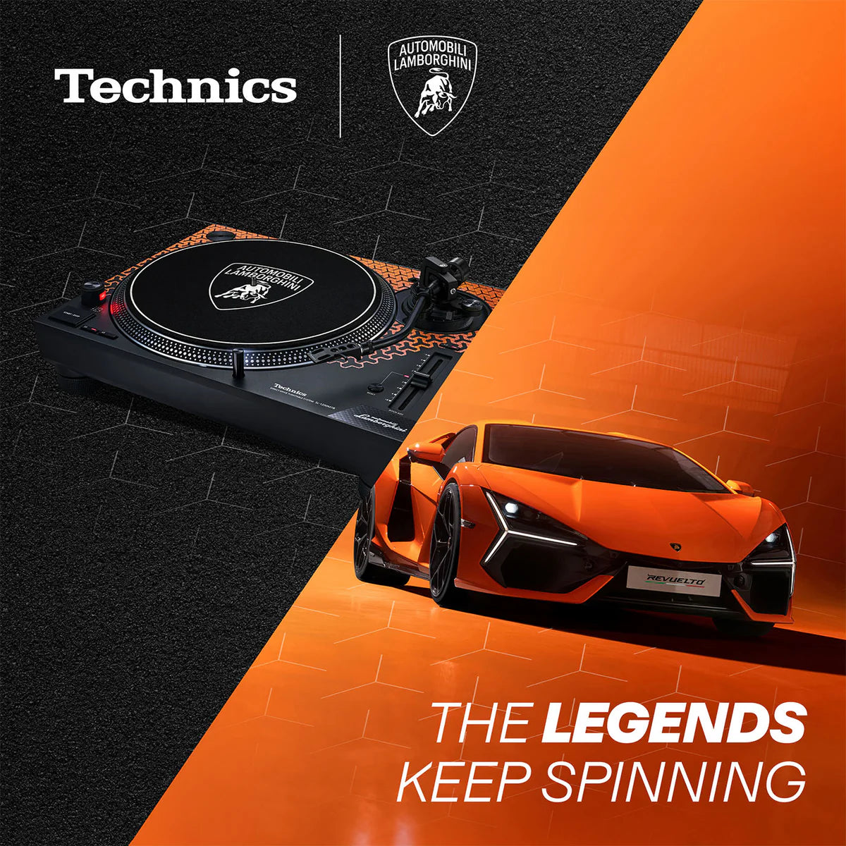 Technics SL-1200M7B (Orange)