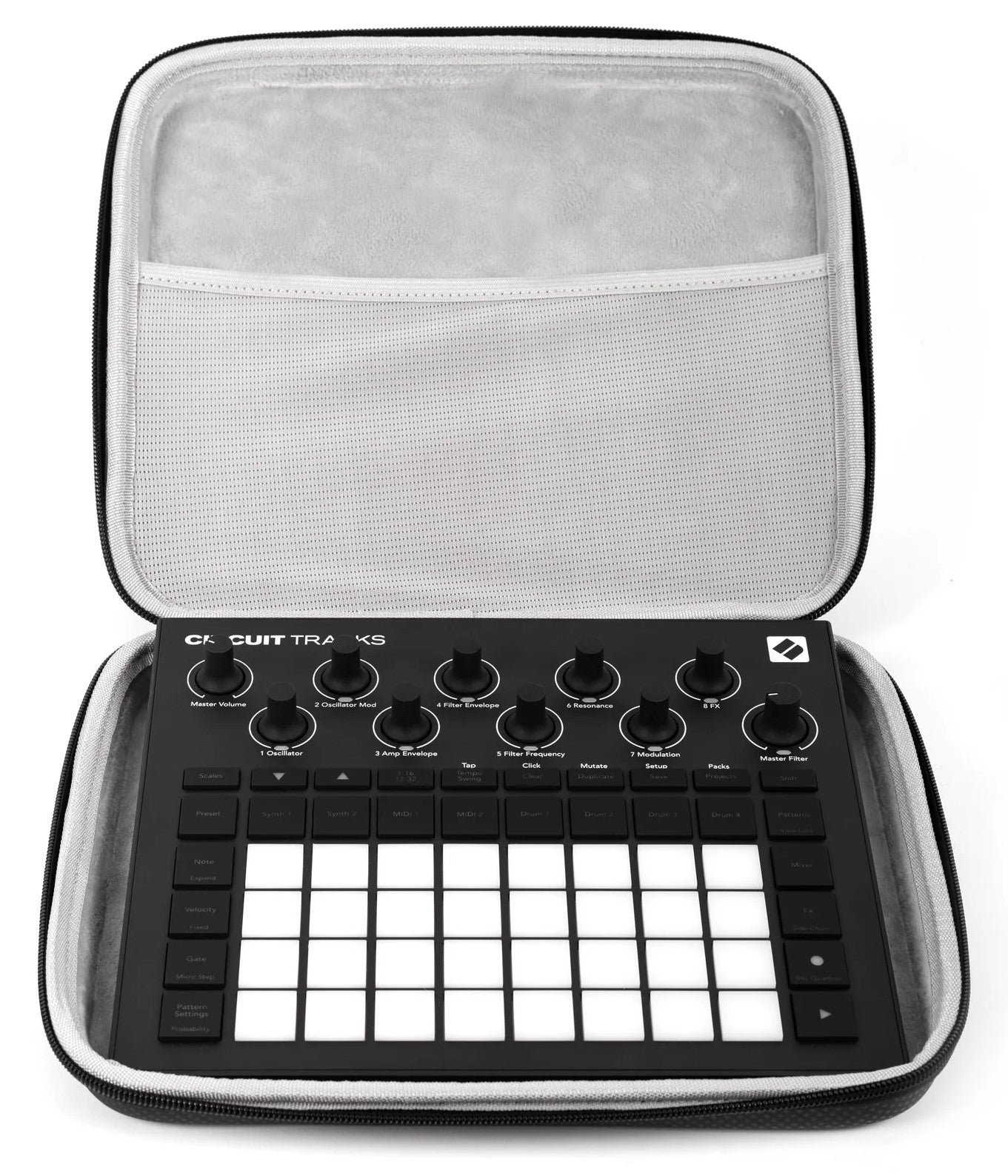 Analoge etuier Glide Case (til Novation Circuit Tracks / Rhythm)