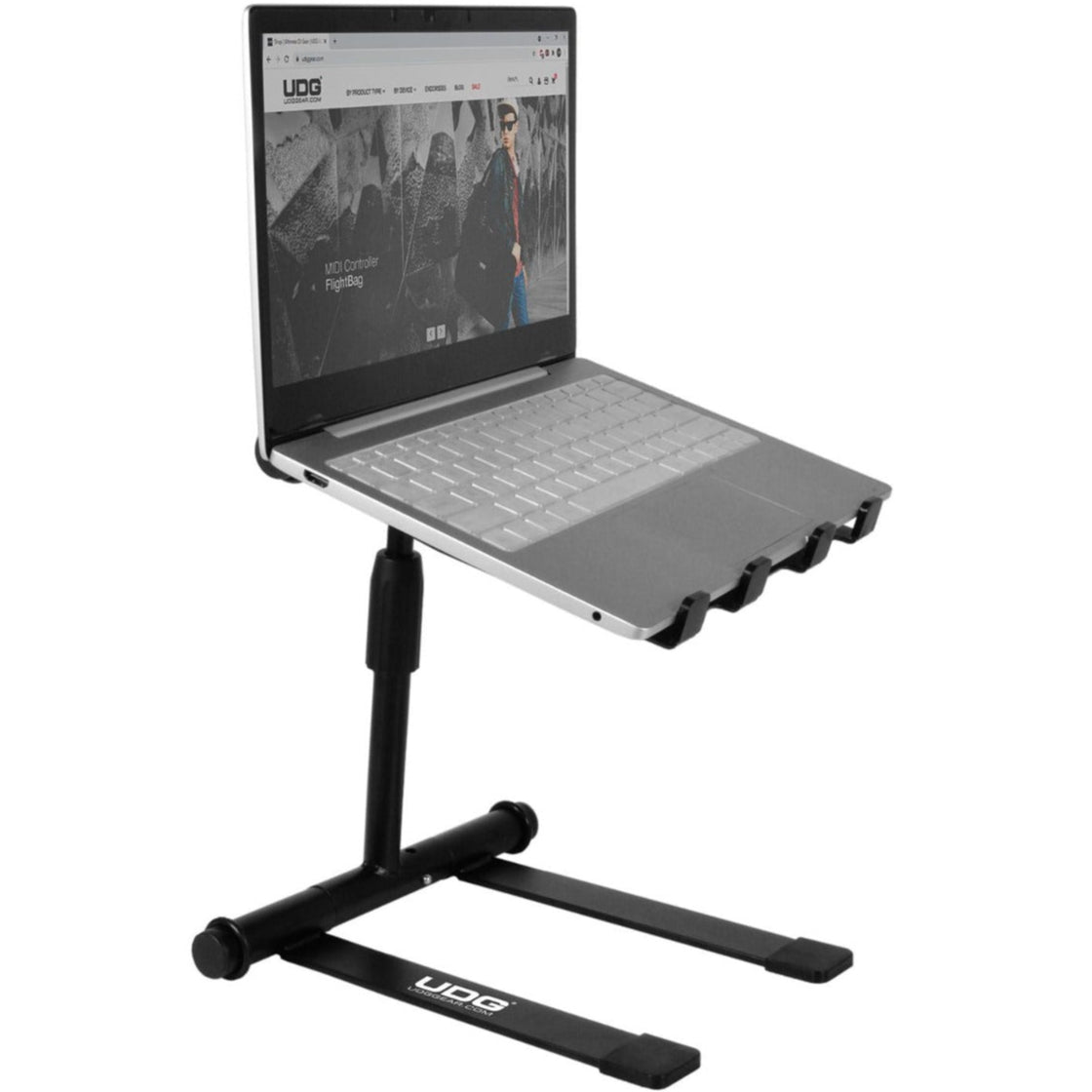 UDG Ultimate Højdejusterbar Laptop Stand Sort (U96111BL)