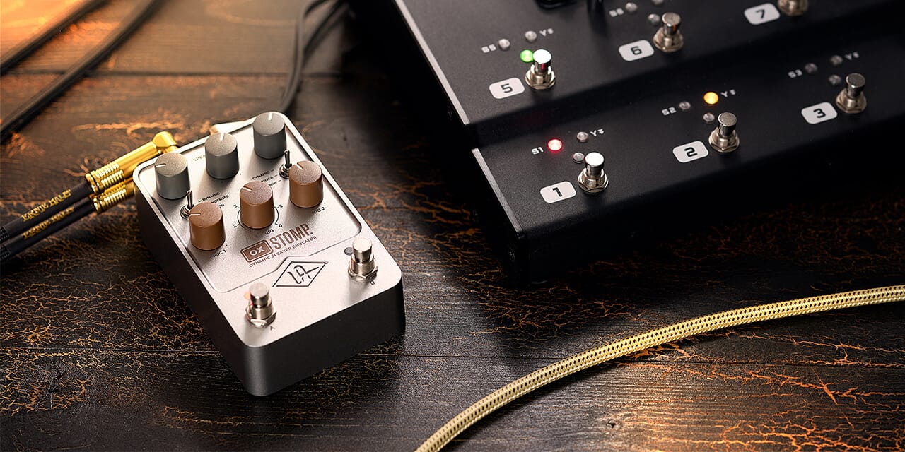 Universal Audio UAFX OX Stomp dynamisk højttaler