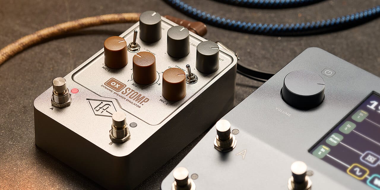 Universal Audio UAFX OX Stomp dynamisk højttaler