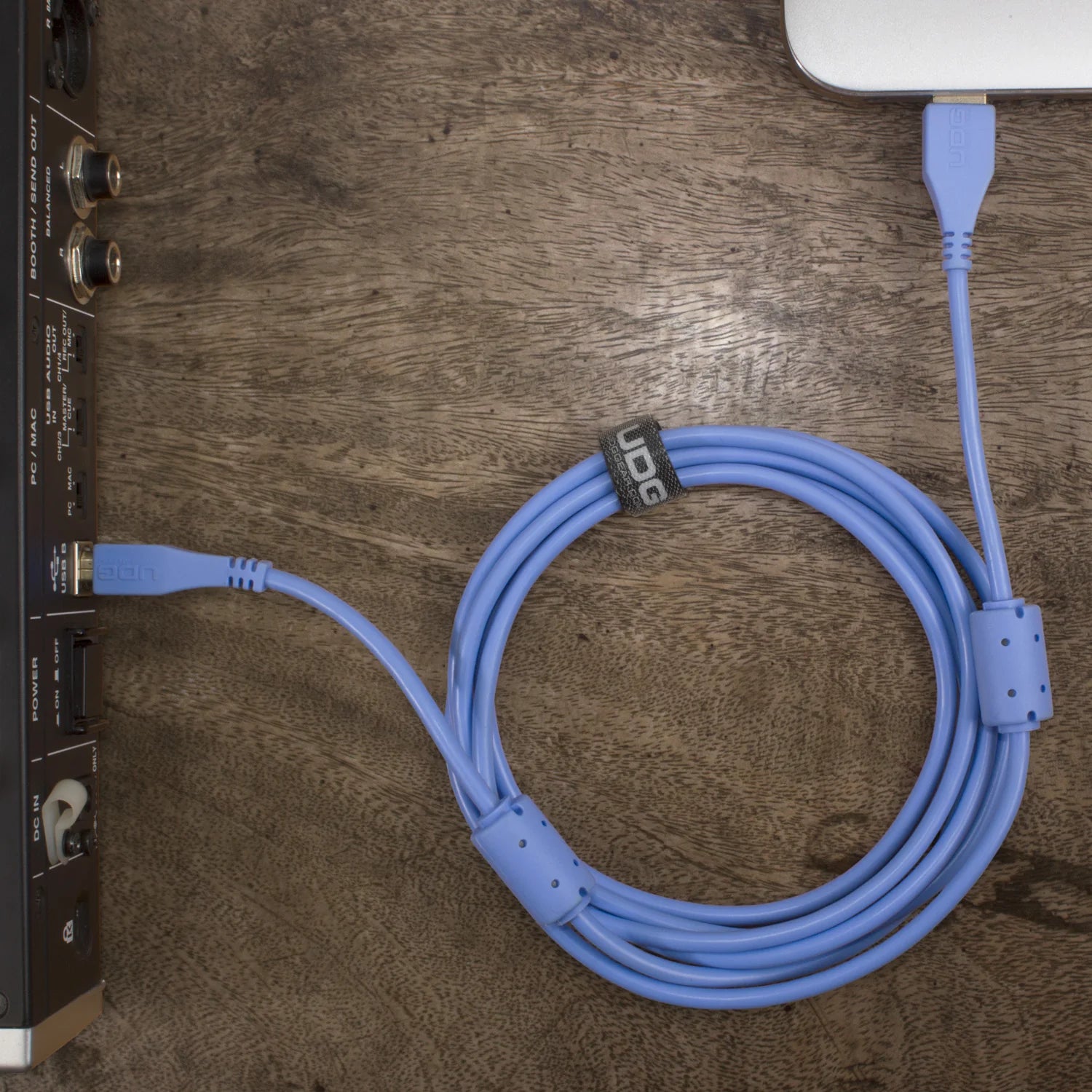 UDG Ultimate Audiokabel USB 2.0 AB (Blå, Lige, 2m) (U95002LB)